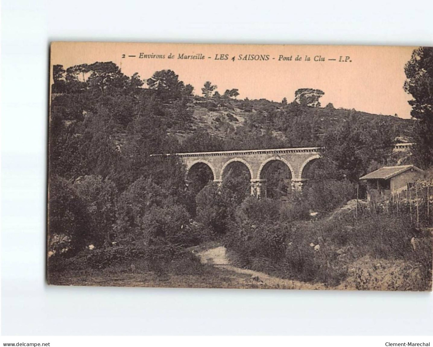 LES 4 SAISONS : Pont De La Clu - état - Sonstige & Ohne Zuordnung