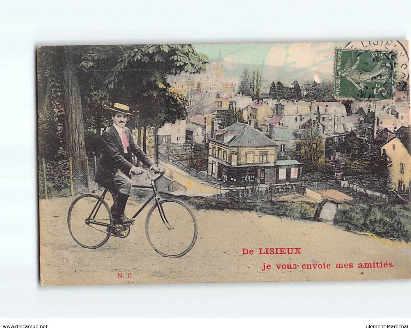 LISIEUX : Carte Souvenir - Très Bon état - Lisieux