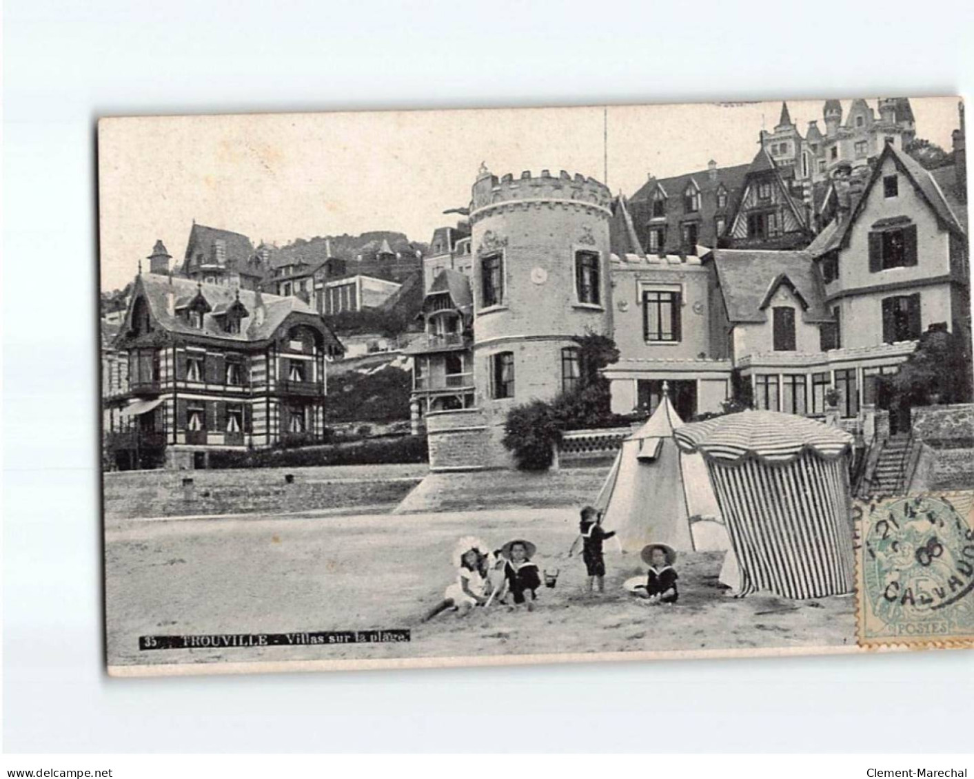 TROUVILLE : Villas Sur La Plage - Très Bon état - Trouville