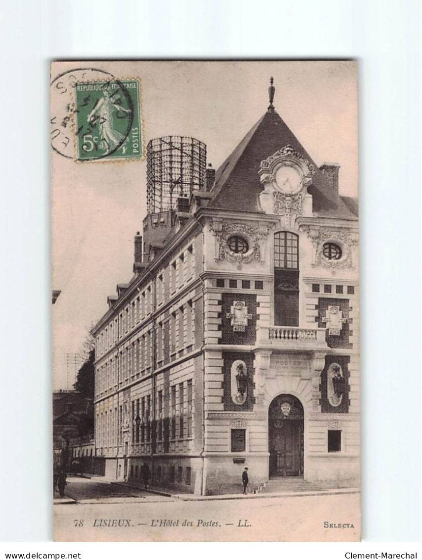 LISIEUX : L'hôtel Des Postes - état - Lisieux