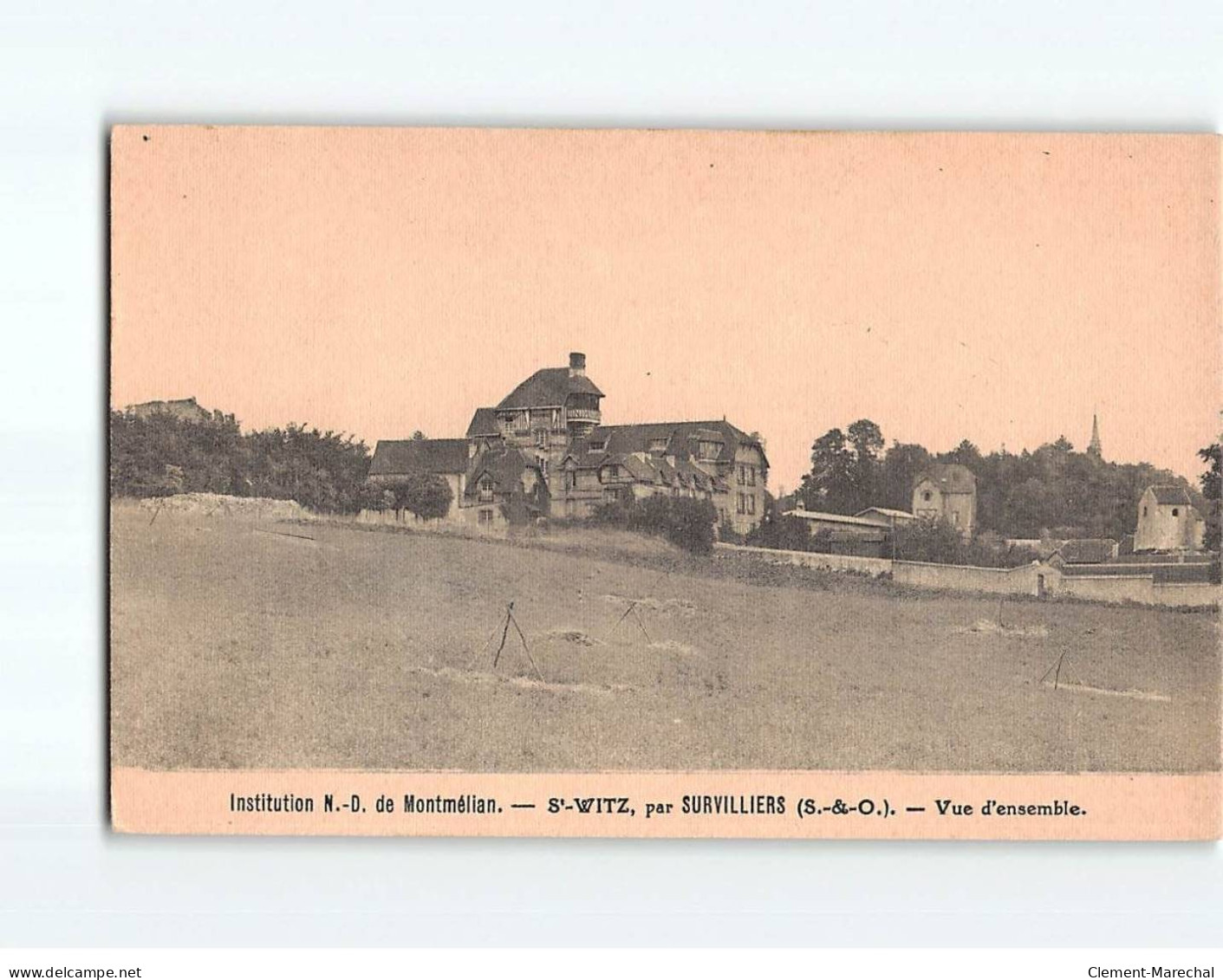 Institution Notre-Dame De Montmélian, SAINT WITZ : Vue D'ensemble - Très Bon état - Saint-Witz