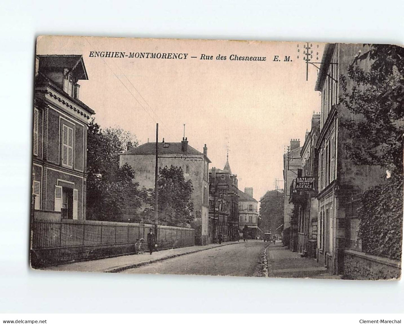 ENGHIEN MONTMORENCY : Rue Des Chesneaux - état - Sonstige & Ohne Zuordnung