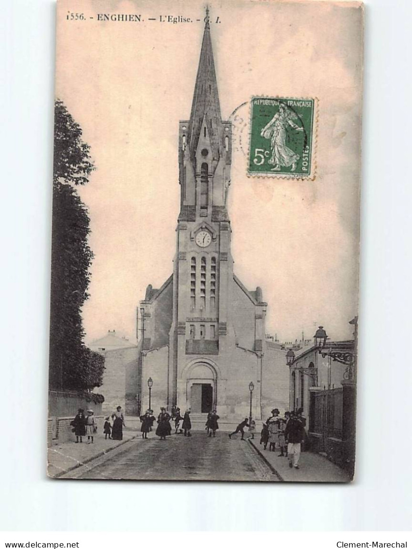 ENGHIEN LES BAINS : L'Eglise - état - Enghien Les Bains