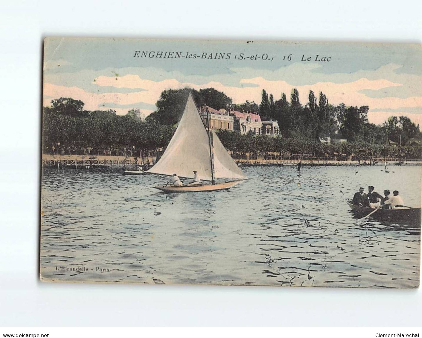 ENGHIEN LES BAINS : Le Lac - état - Enghien Les Bains