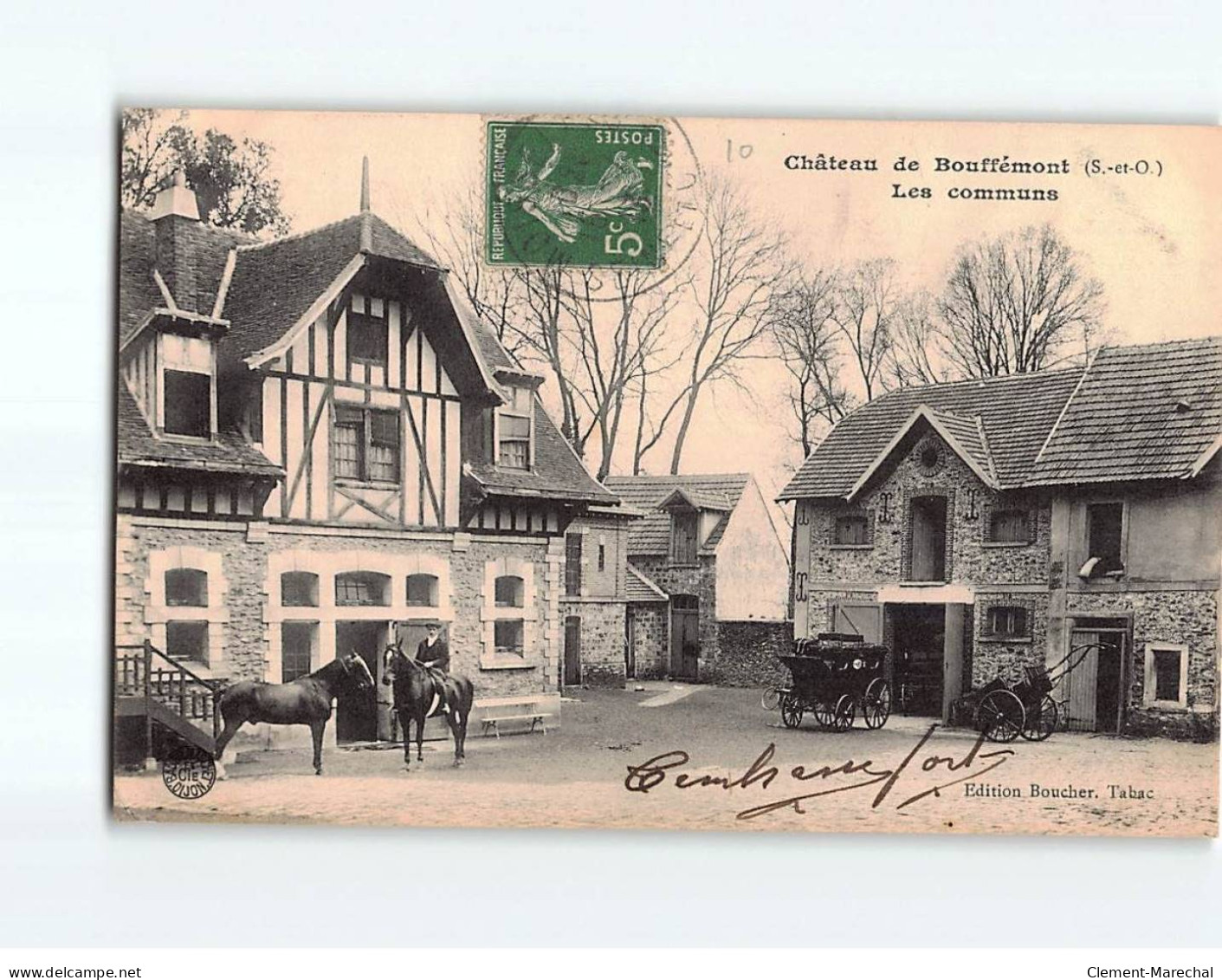 Château De BOUFFEMONT : Les Communs - Très Bon état - Bouffémont