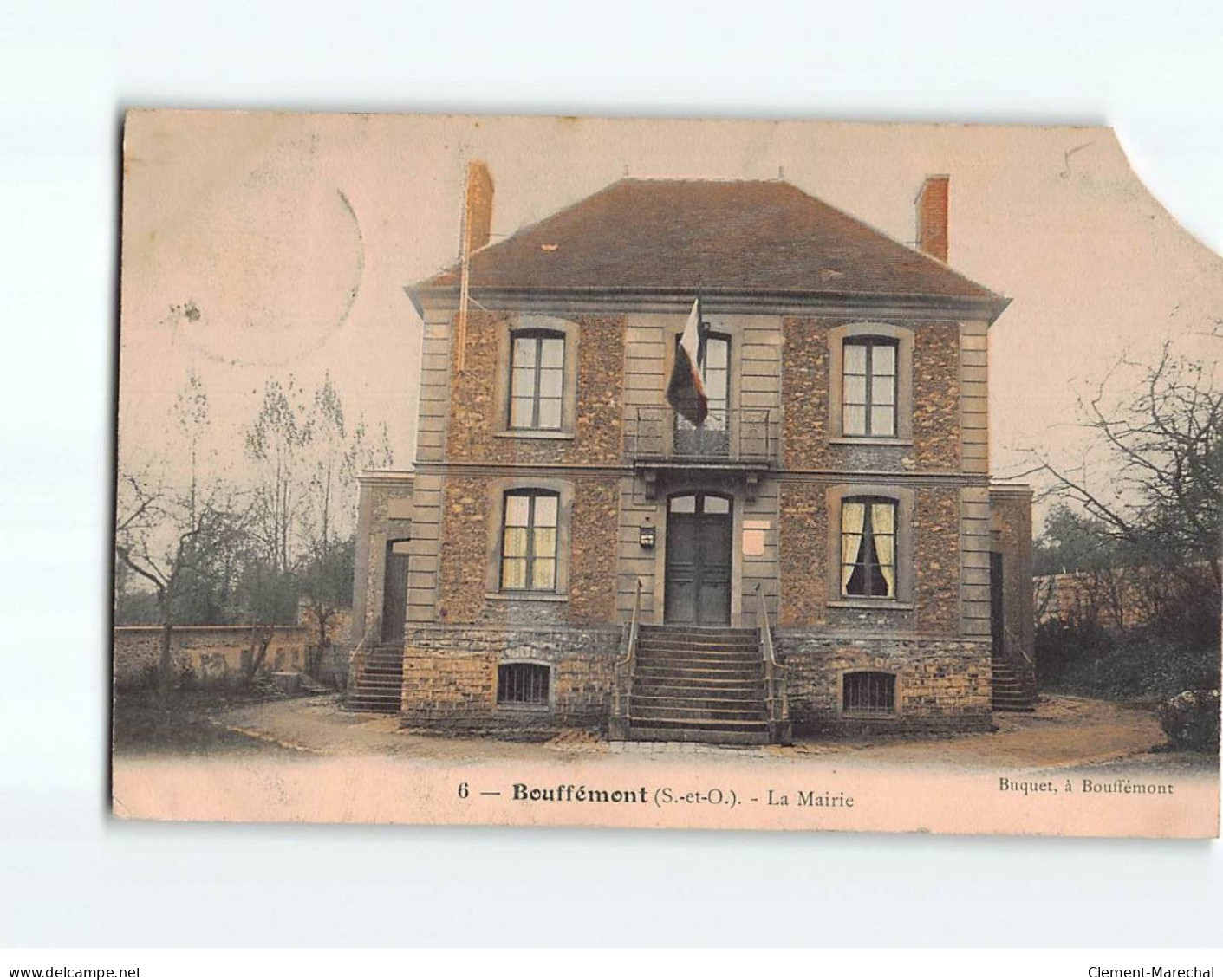 BOUFFEMONT : La Mairie - état - Bouffémont