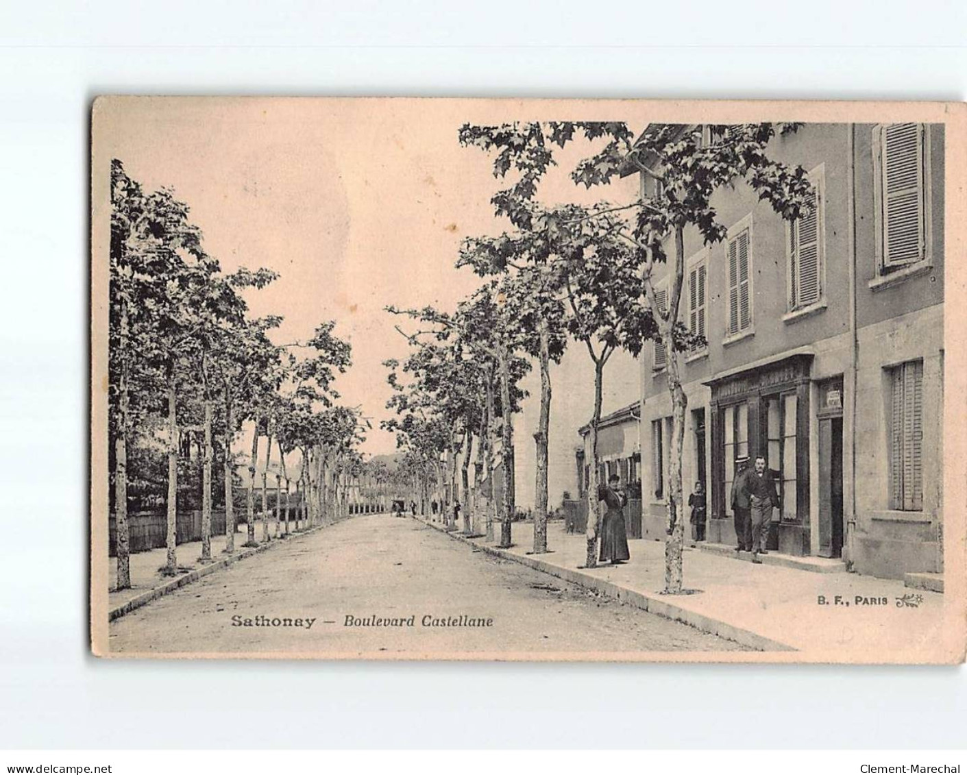 SATHONAY : Boulevard Castellane - état - Unclassified