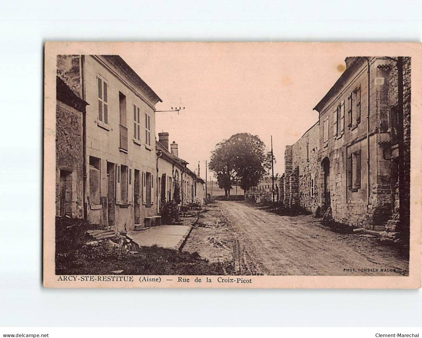 ARCY SAINTE RESTITUE : Rue De La Croix-Picot - état - Unclassified