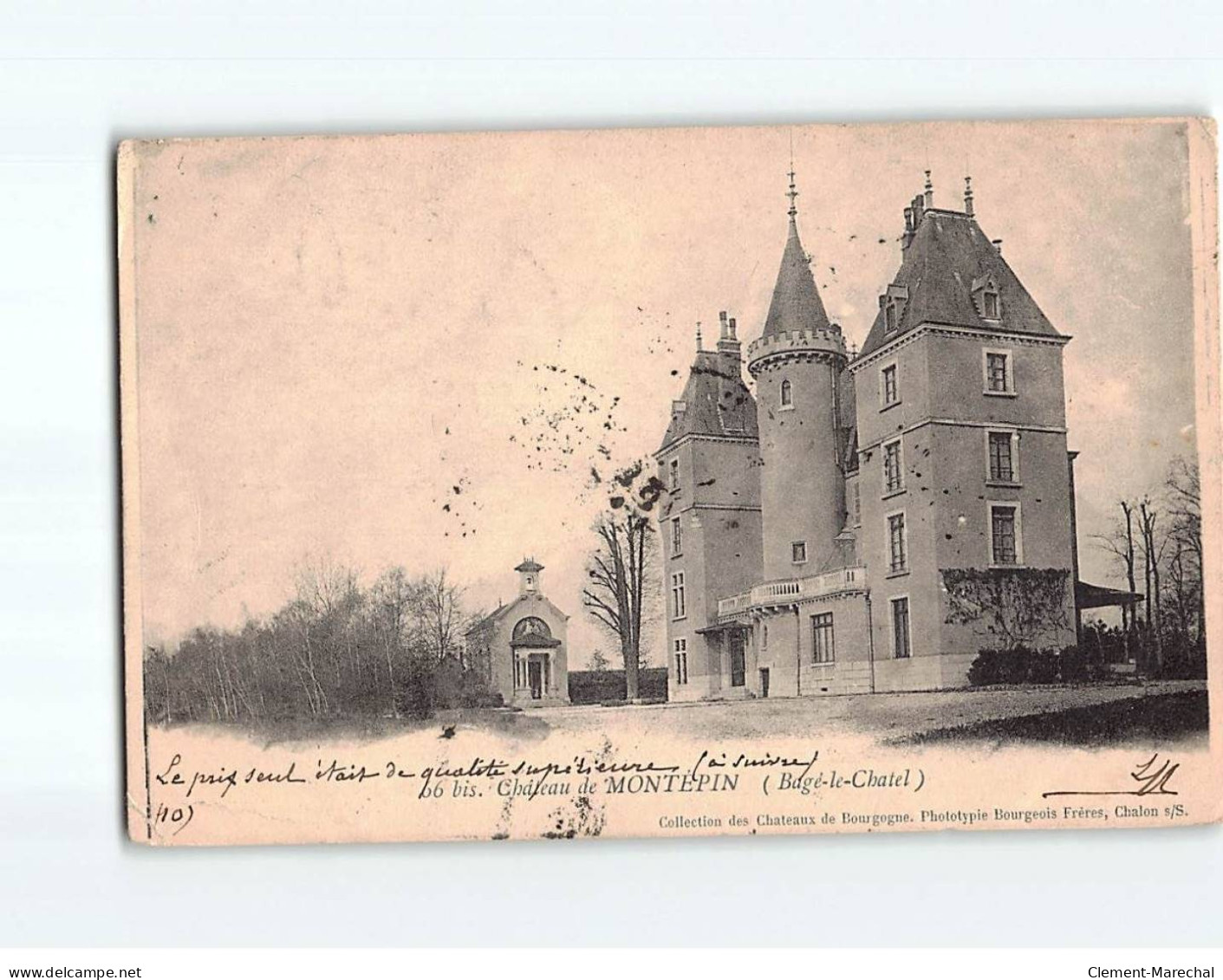Château De MONTEPIN - état - Unclassified