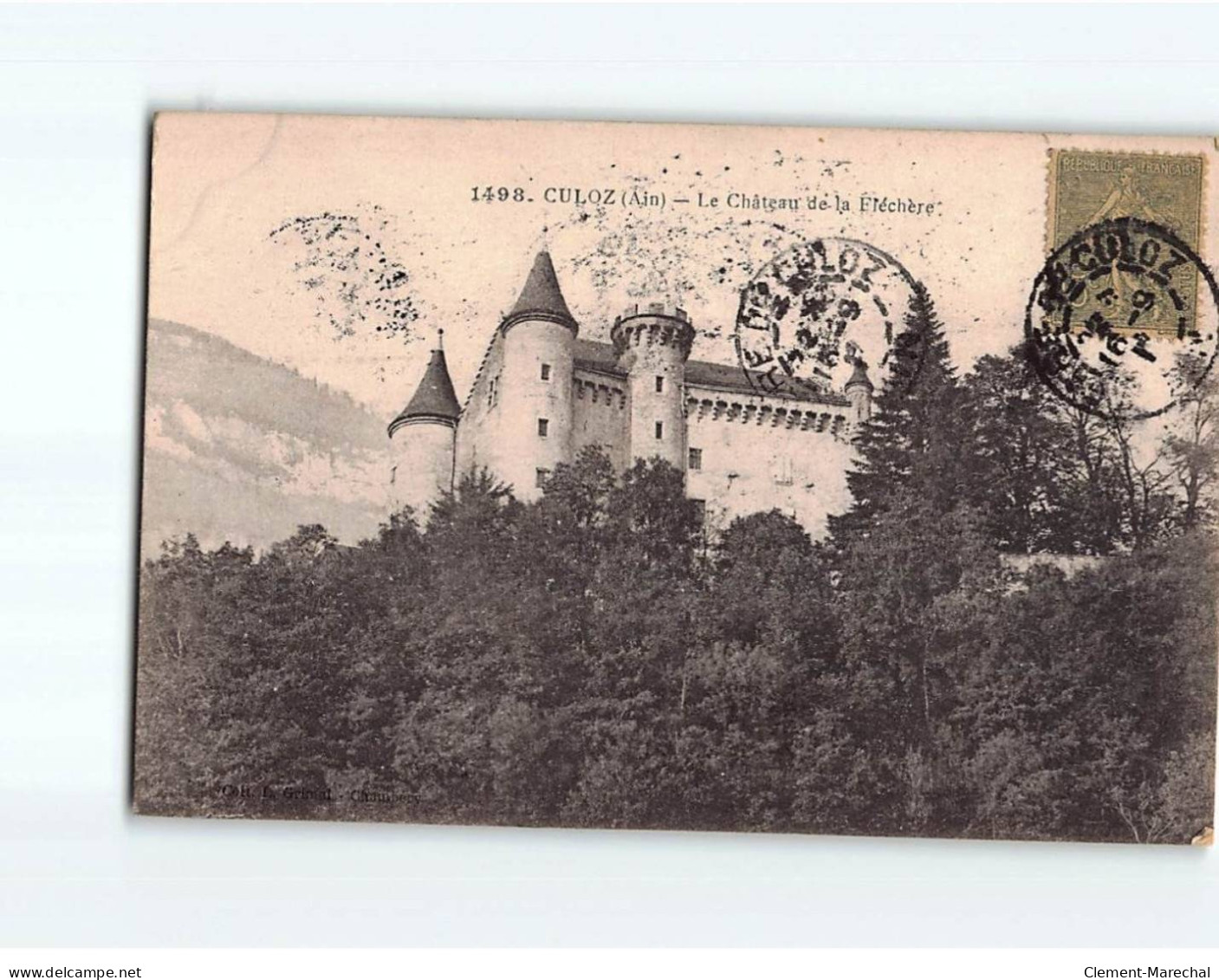 CULOZ : Le Château De La Fléchère - état - Non Classificati