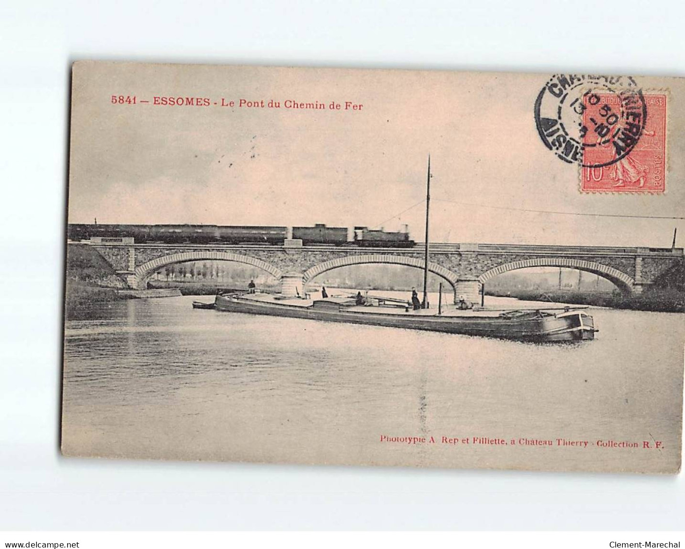 ESSOMES : Le Pont Du Chemin De Fer - état - Sonstige & Ohne Zuordnung