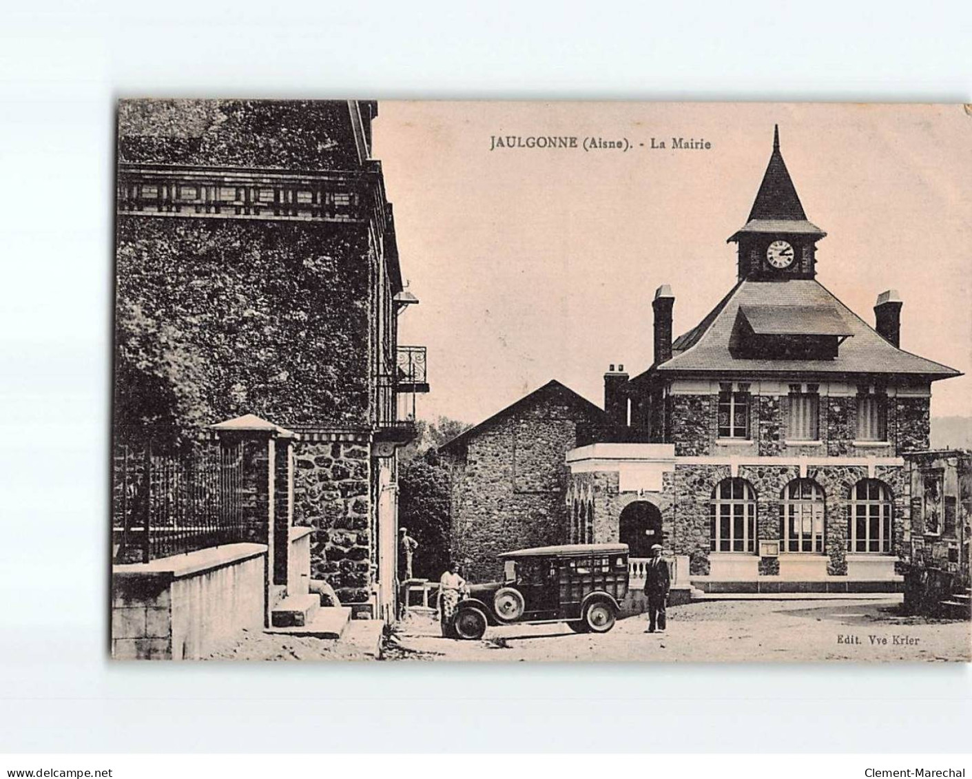 JAULGONNE : La Mairie - état - Other & Unclassified