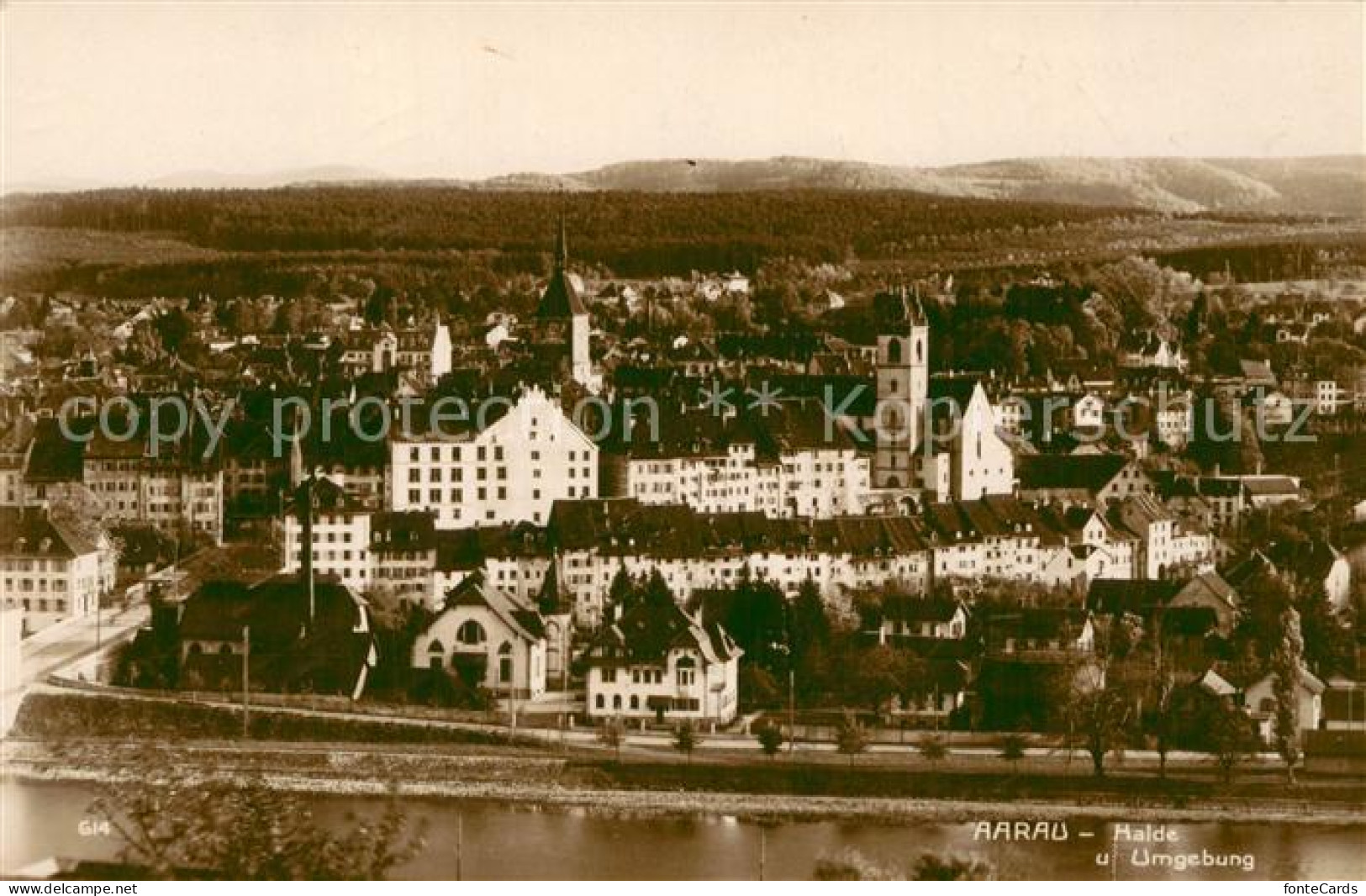 13755679 Aarau AG Halde Und Umgebung Panorama Aarau AG - Andere & Zonder Classificatie