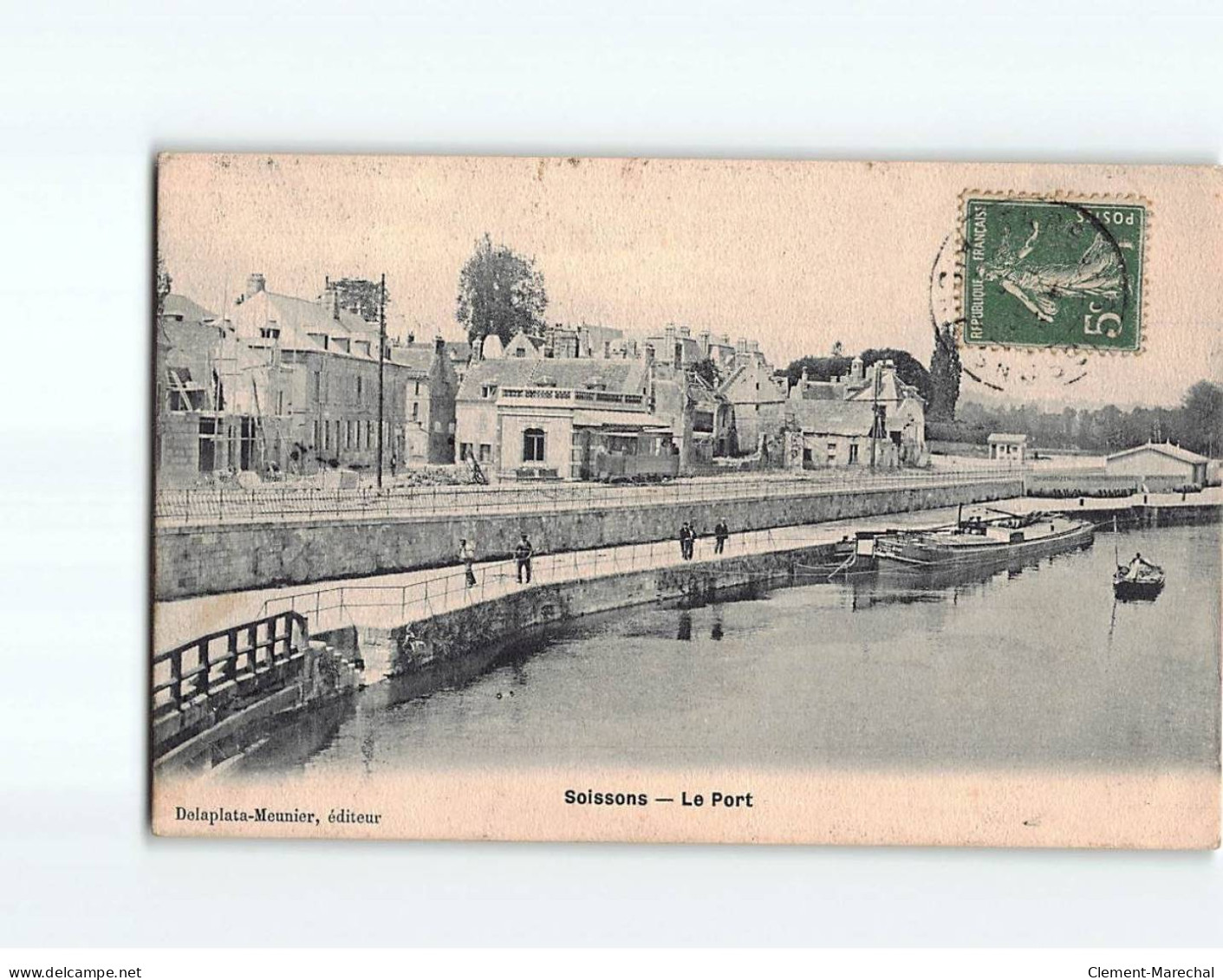 SOISSONS : Le Port - état - Soissons