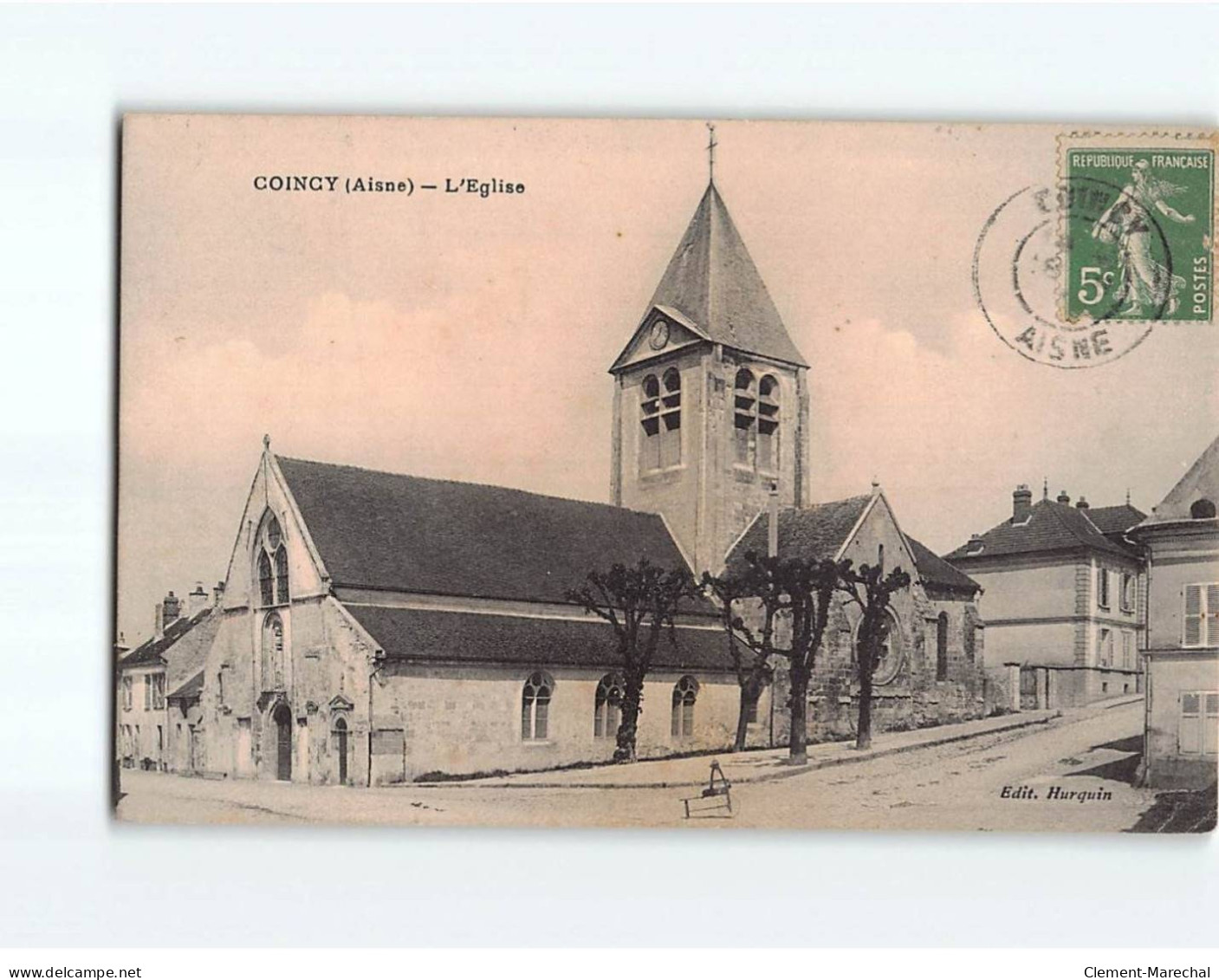 COINCY : L'Eglise - état - Other & Unclassified