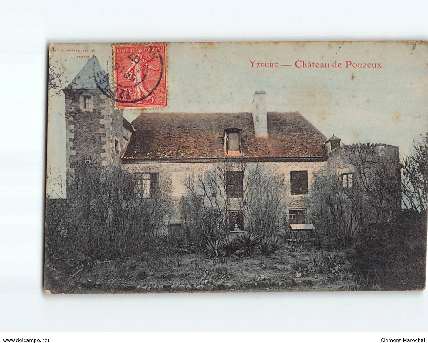 YZEURE : Château De Pouzeux - état - Altri & Non Classificati