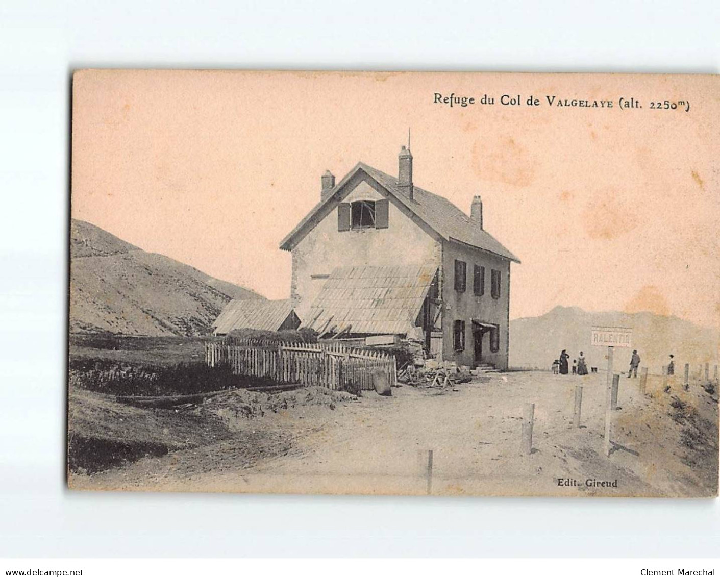 Refuge Du Col De Valgelaye - Très Bon état - Andere & Zonder Classificatie