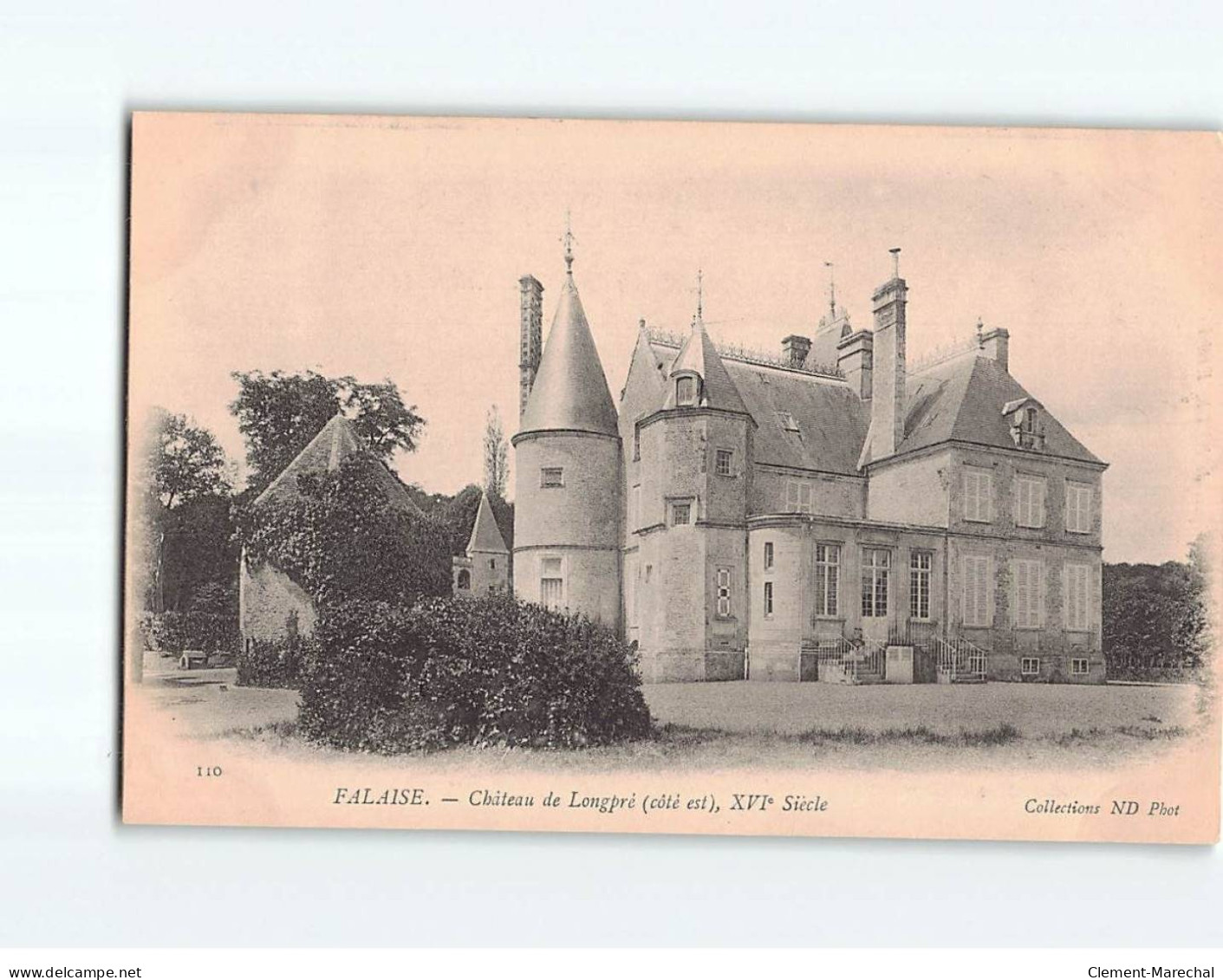 FALAISE : Château De Longpré - état - Falaise