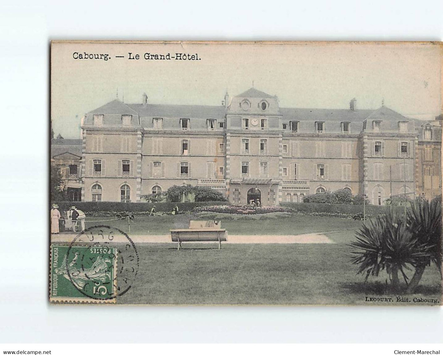 CABOURG : Le Grand Hôtel - état - Cabourg