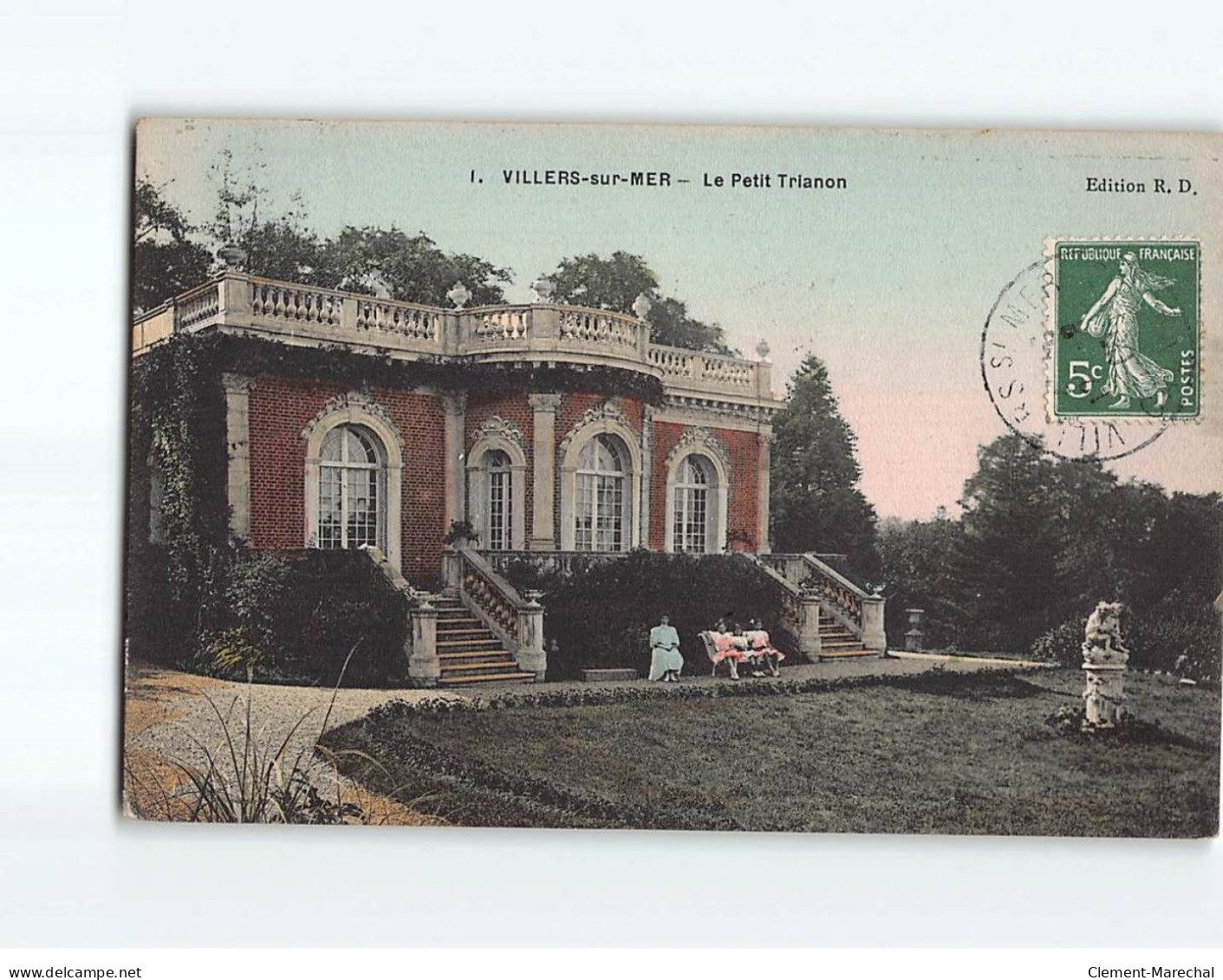 VILLERS SUR MER : Le Petit Trianon - état - Villers Sur Mer