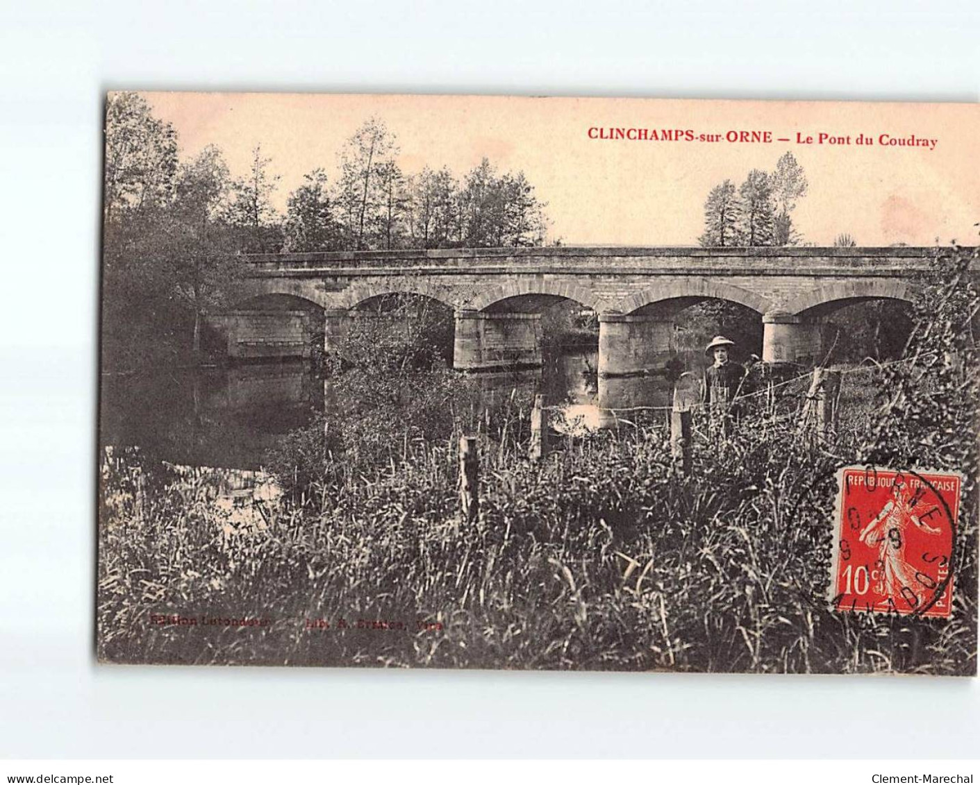CLINCHAMPS SUR ORNE : Le Pont Du Coudray - état - Sonstige & Ohne Zuordnung