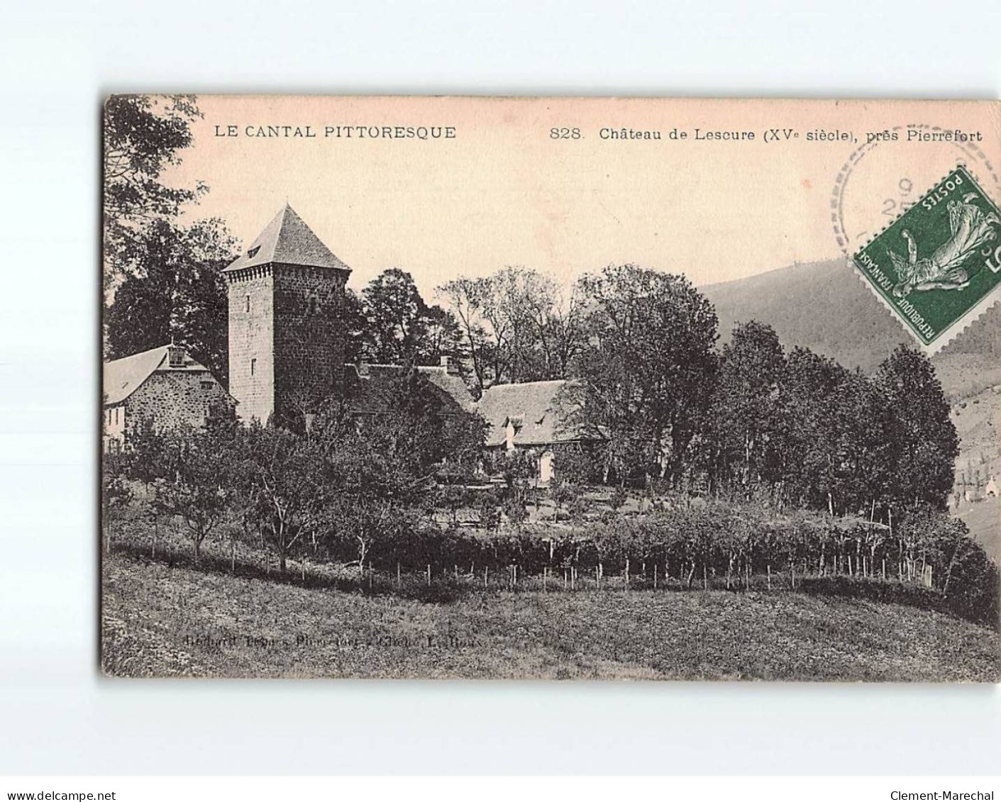 Château De Lescure (XVème Siècle), Près De Pierrefort - état - Autres & Non Classés