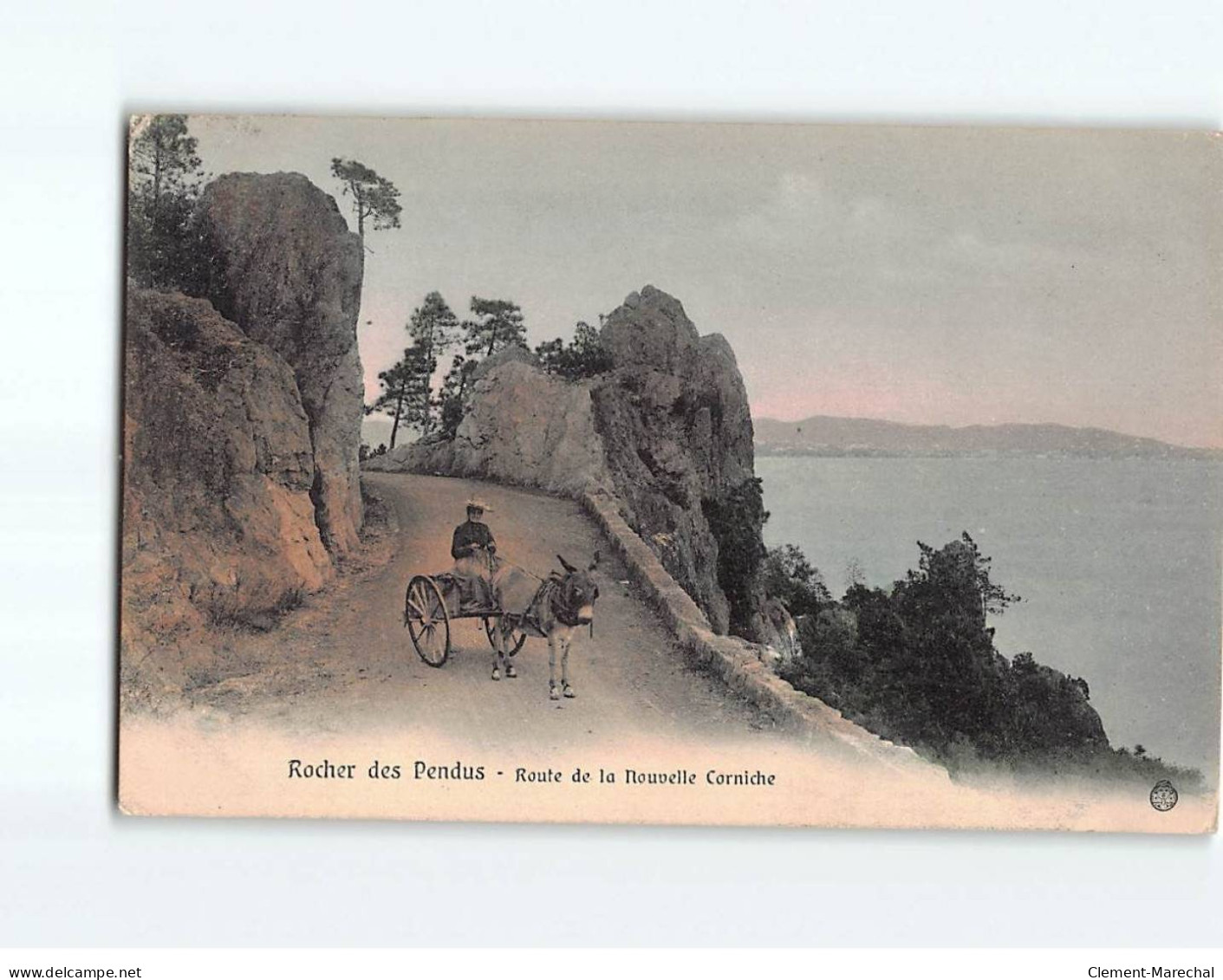 Rocher Des Pendus, Route De La Nouvelle Corniche -  état - Andere & Zonder Classificatie