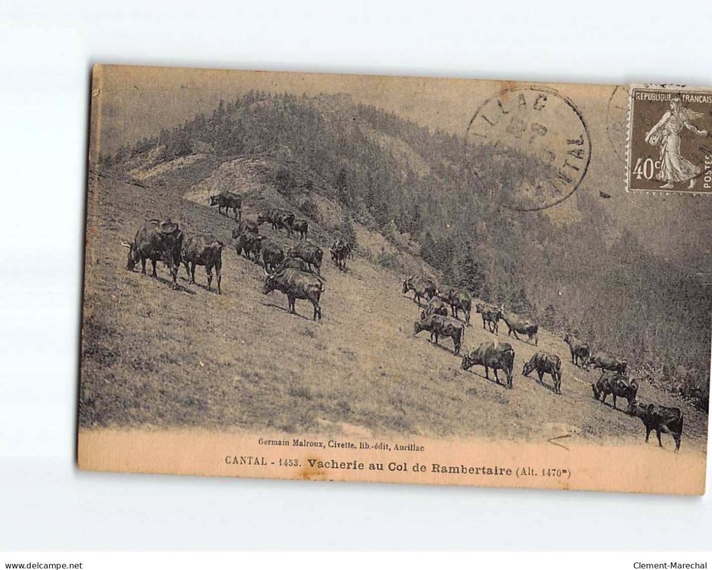 Vacherie Au Col De Rambertaire - Très Bon état - Altri & Non Classificati