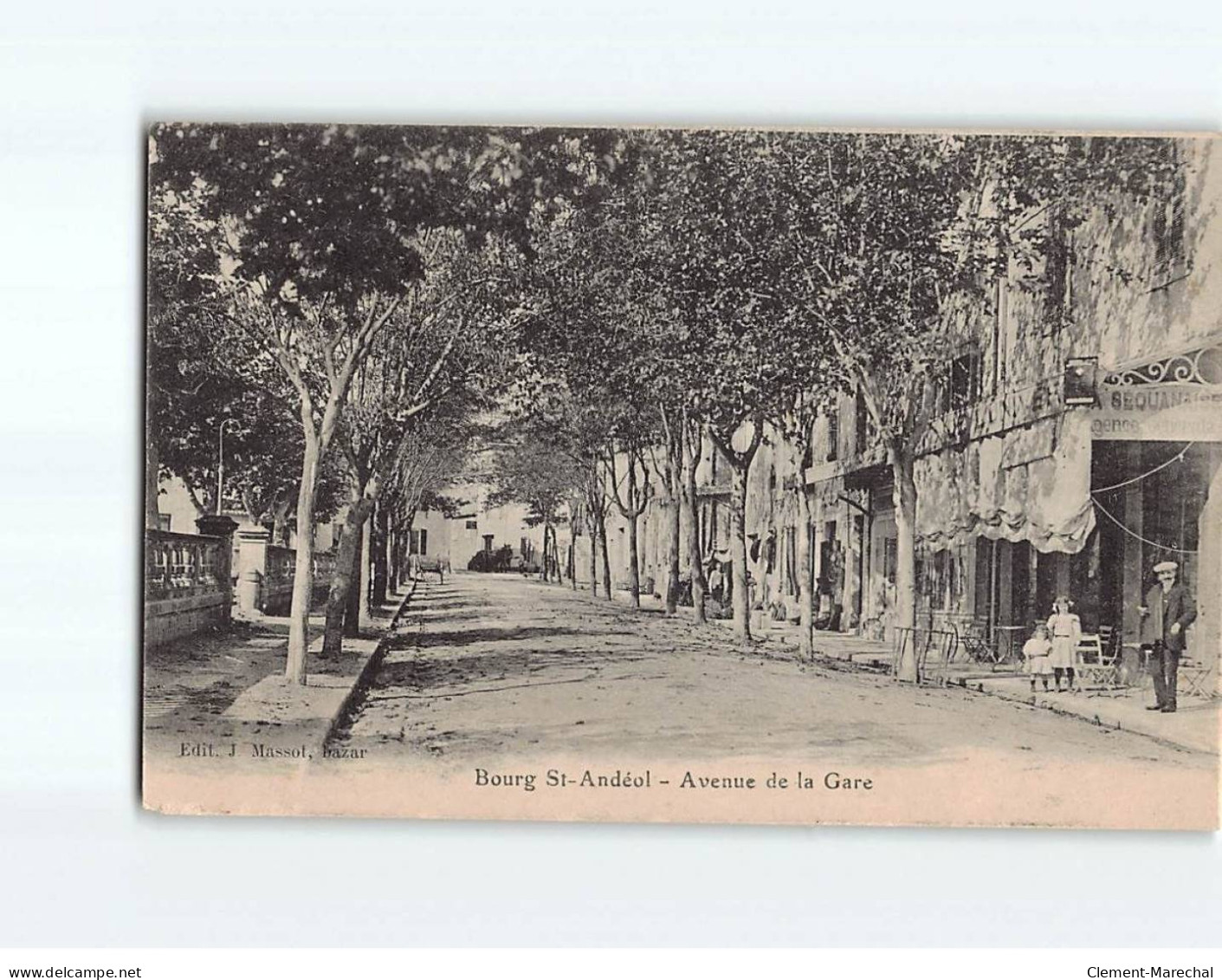 BOURG SAINT ANDEOL : Avenue De La Gare - état - Bourg-Saint-Andéol