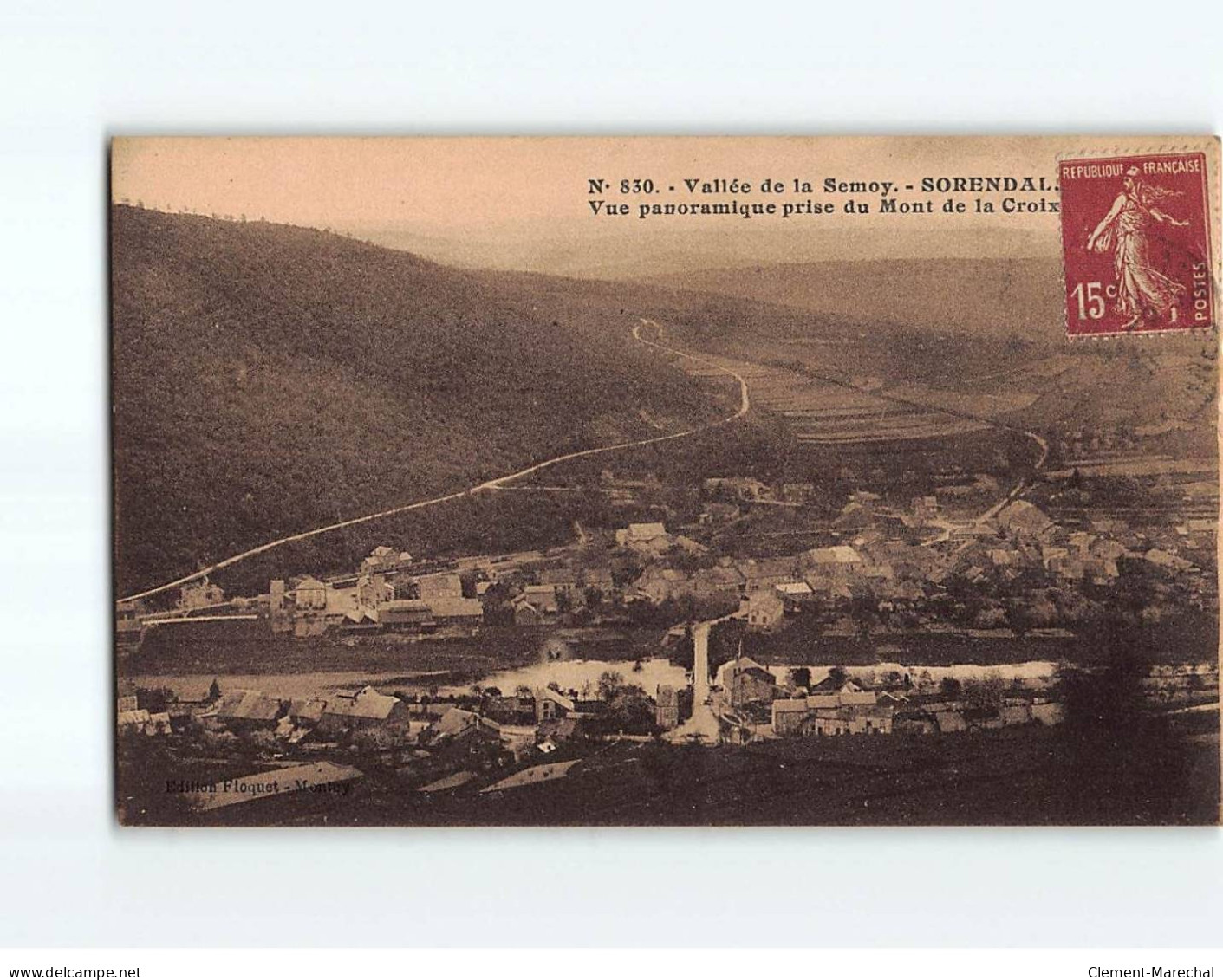 SORENDAL : Vue Panoramique Prise Du Mont De La Croix - état - Sonstige & Ohne Zuordnung
