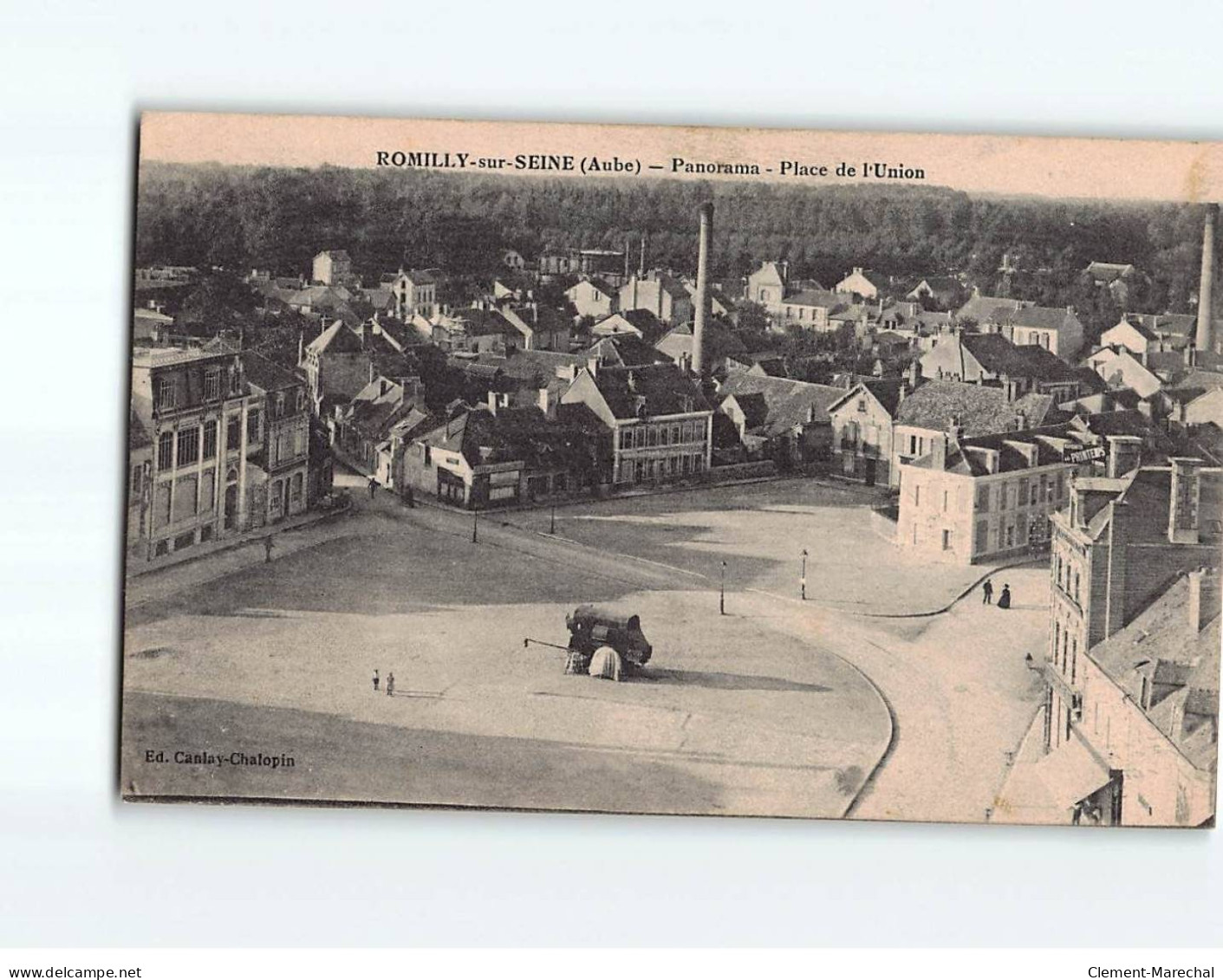 ROMILLY SUR SEINE : Panorama, Place De L'Union - Très Bon état - Romilly-sur-Seine