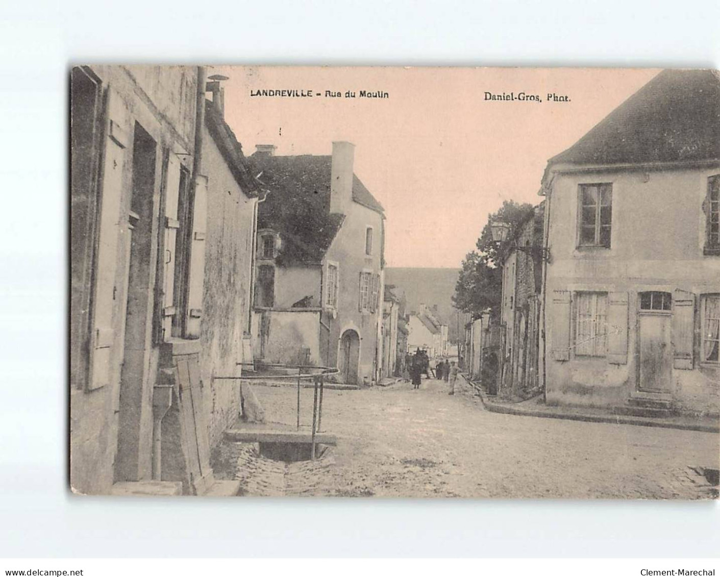 LANDREVILLE : Rue Du Moulin - état - Altri & Non Classificati