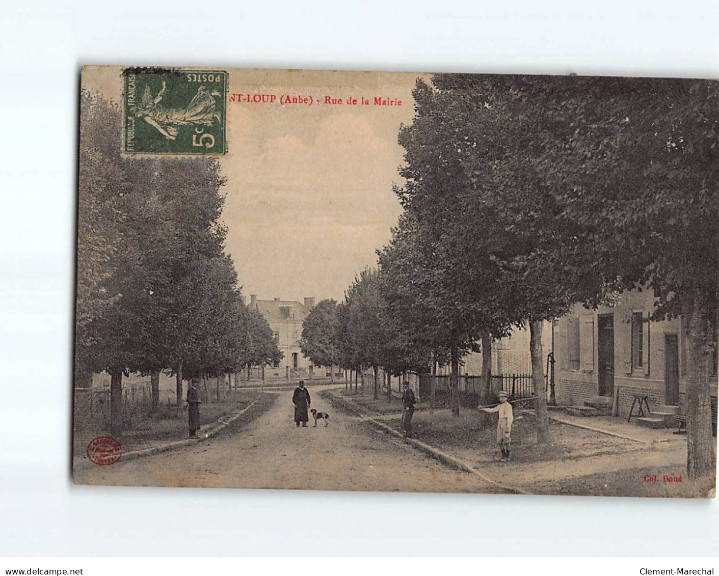 SAINT LOUP : Rue De La Mairie - état - Andere & Zonder Classificatie