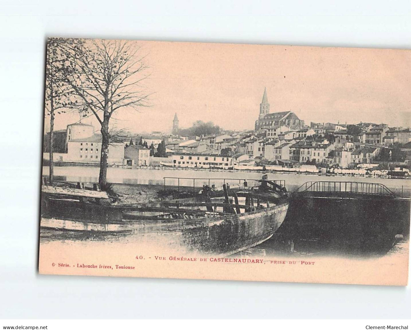 CASTELNAUDARY : Vue Générale, Prise Du Port - Très Bon état - Castelnaudary