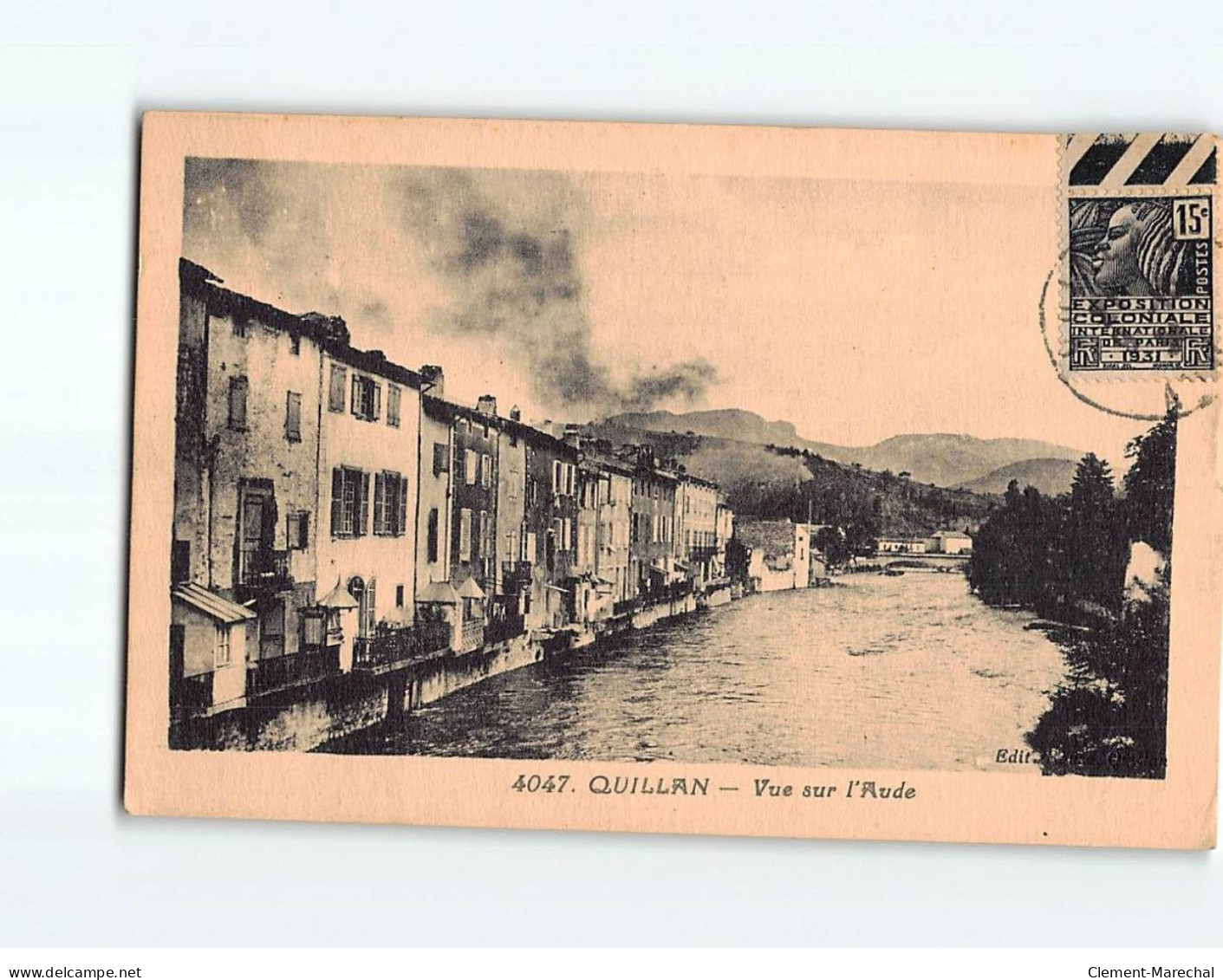 QUILLAN : Vue Sur L'Aude - état - Andere & Zonder Classificatie