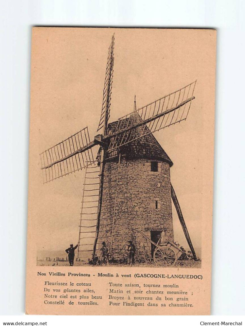 Moulin à Vent Gascogne - Languedoc - Très Bon état - Autres & Non Classés