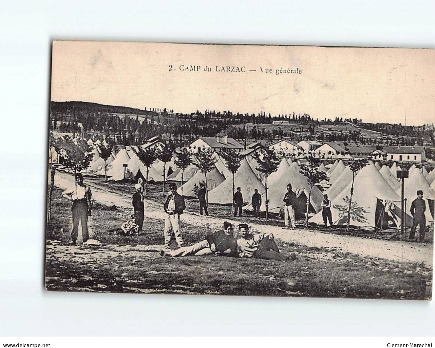 Camp Du Larzac, Vue Générale - Très Bon état - Andere & Zonder Classificatie