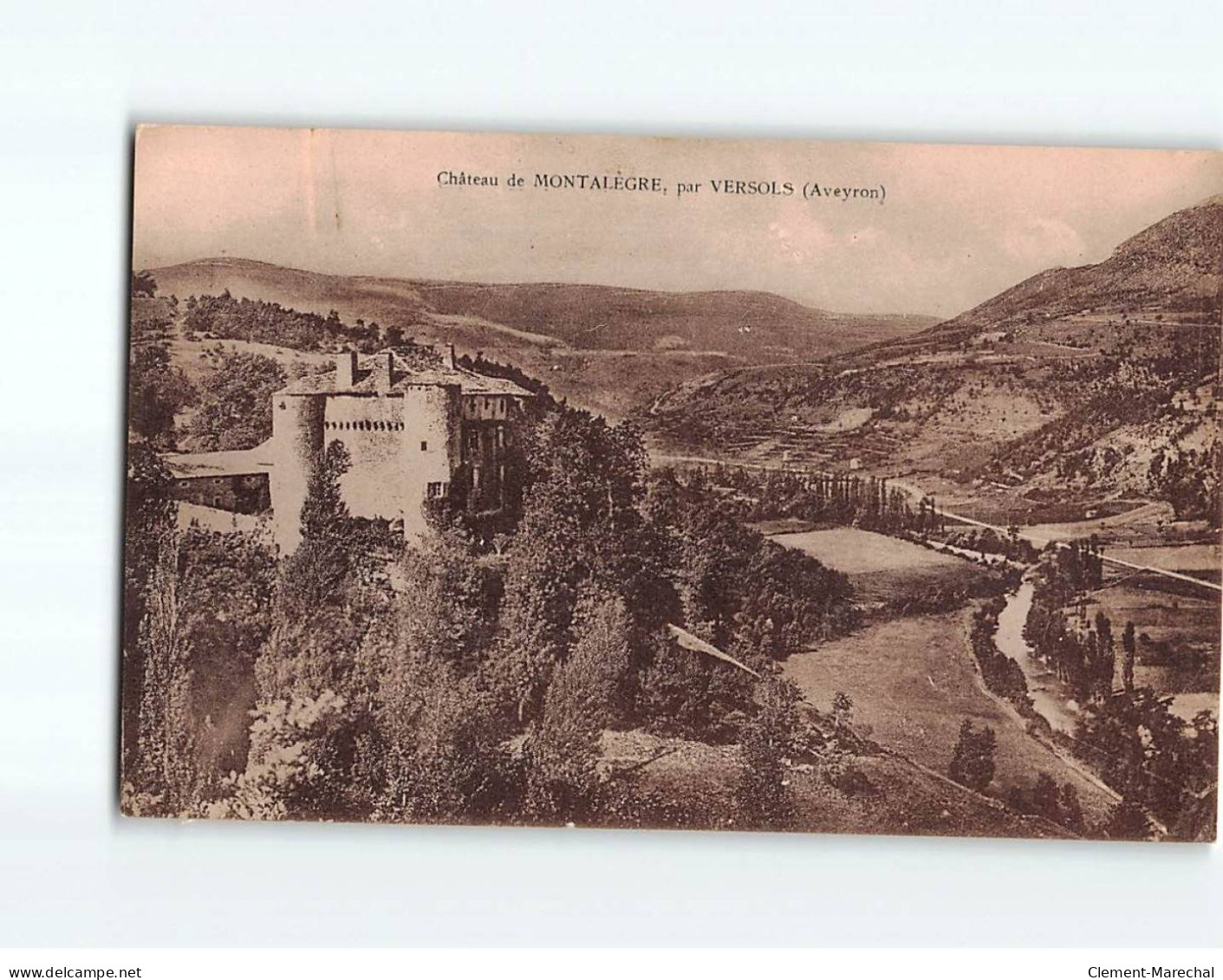 Château De Montalègre, Par Versols - Très Bon état - Andere & Zonder Classificatie