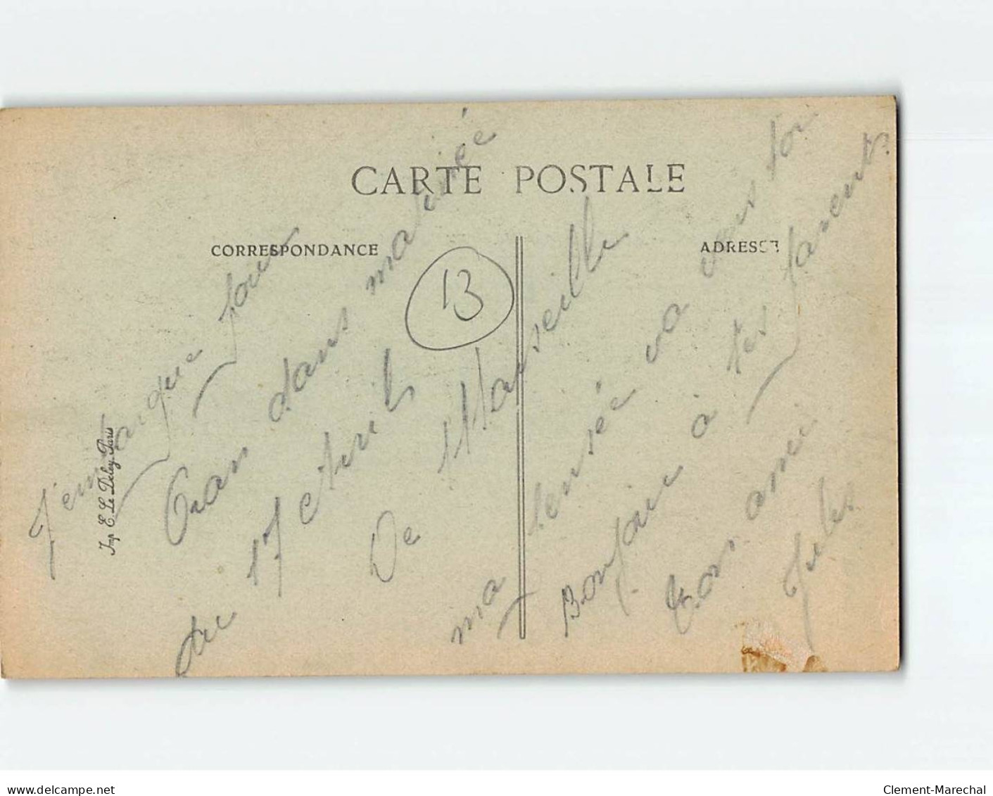 MARSEILLE : Carte Souvenir - Très Bon état - Non Classés