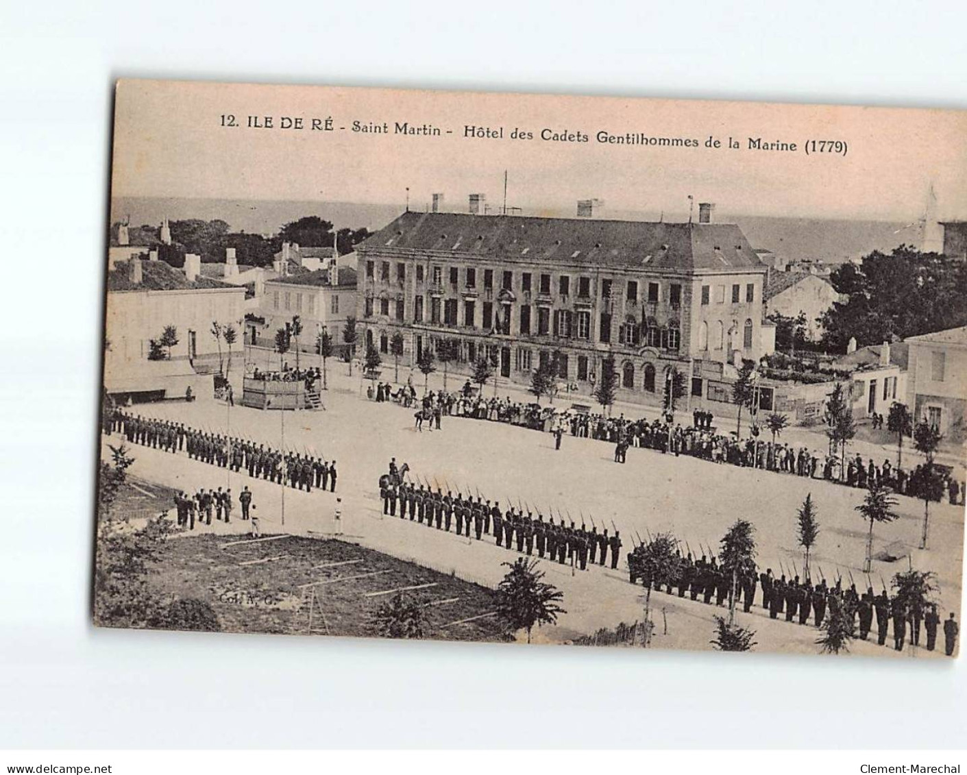 ILE DE RE : Saint-Martin, Hôtel Des Cadets Gentilhommes De La Marine - Très Bon état - Ile De Ré