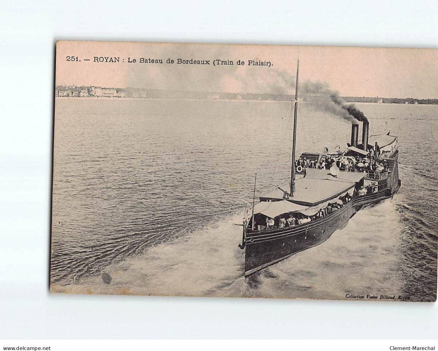 ROYAN : Le Bateau De Bordeaux - Très Bon état - Royan