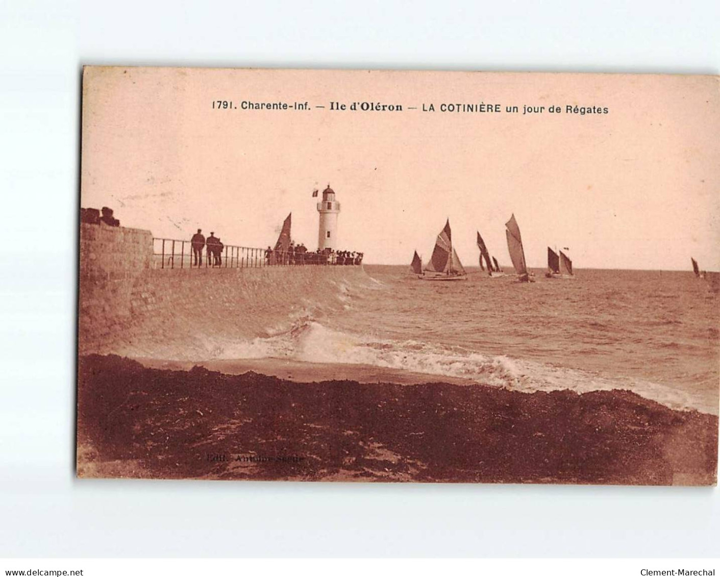 ILE D'OLERON : La Cotinière, Un Jour De Régates - état - Ile D'Oléron