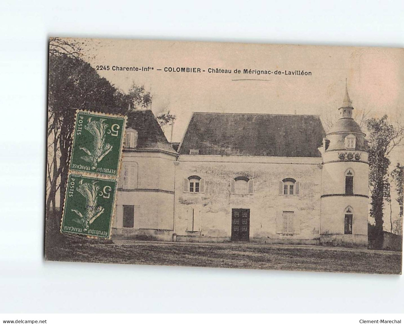 COLOMBIER De Mérignac-de-Lavilléon - Très Bon état - Sonstige & Ohne Zuordnung