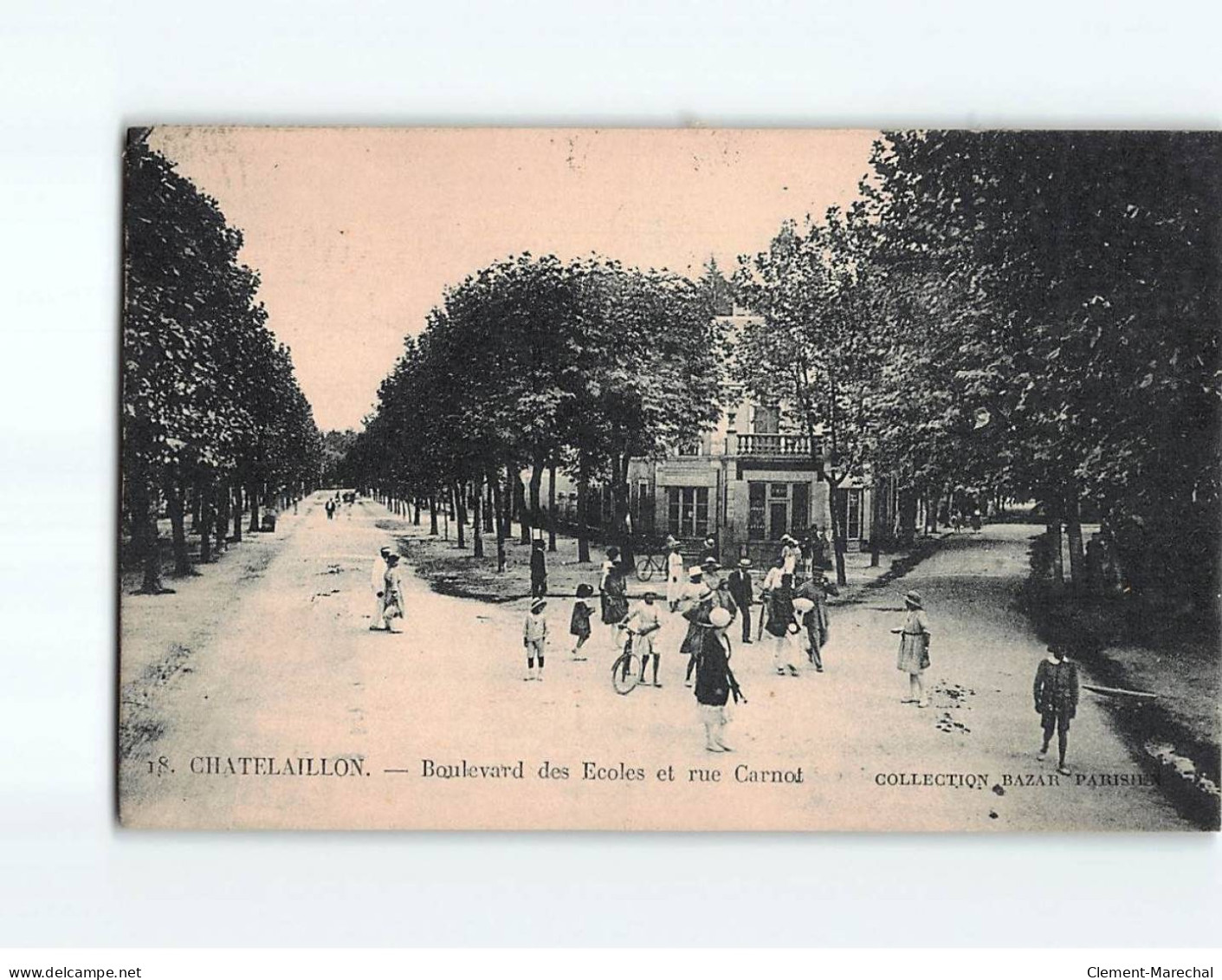CHATELAILLON : Boulevard Des Ecoles Et Rue Carnot - Très Bon état - Châtelaillon-Plage