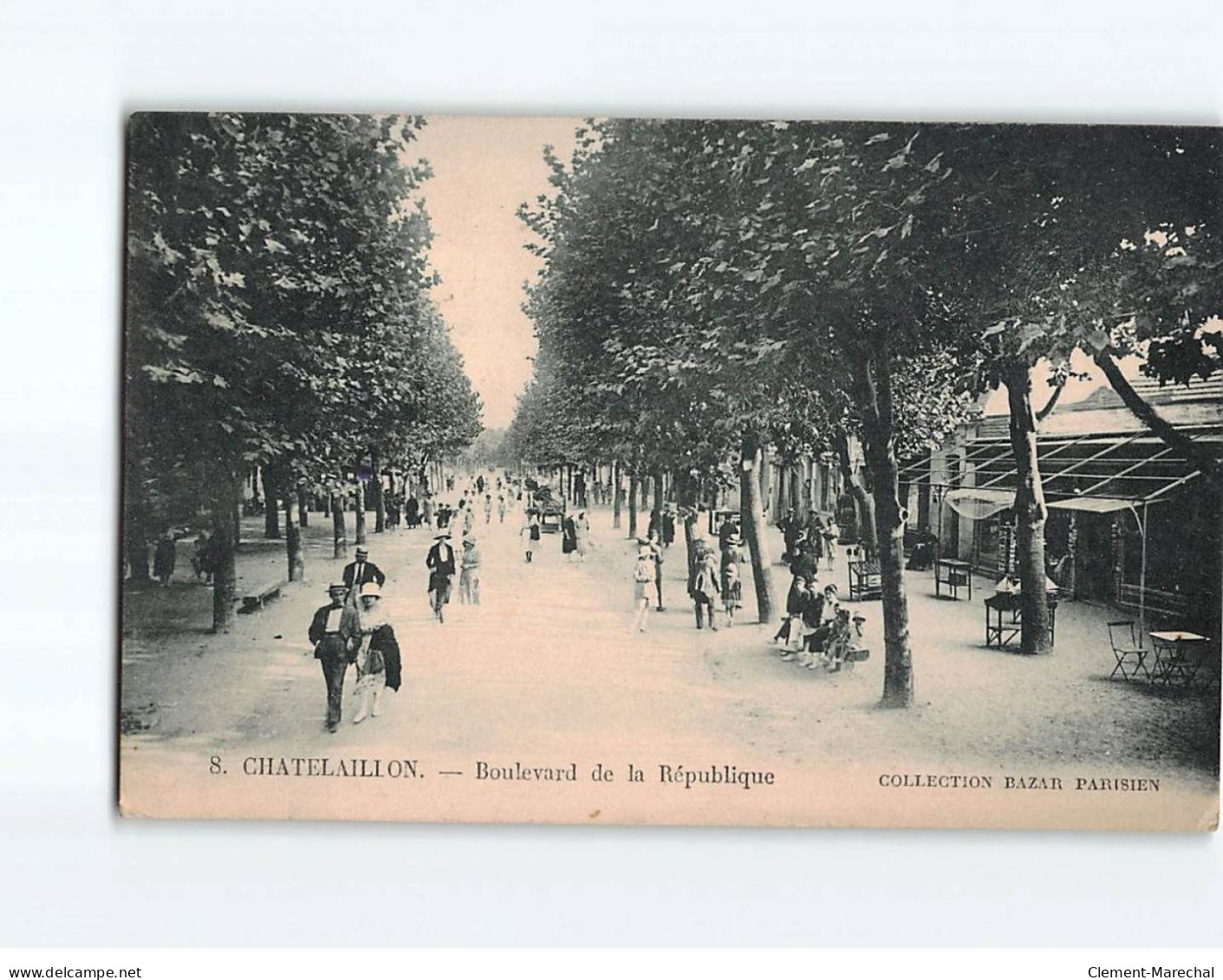 CHATELAILLON : Boulevard De La République - état - Châtelaillon-Plage