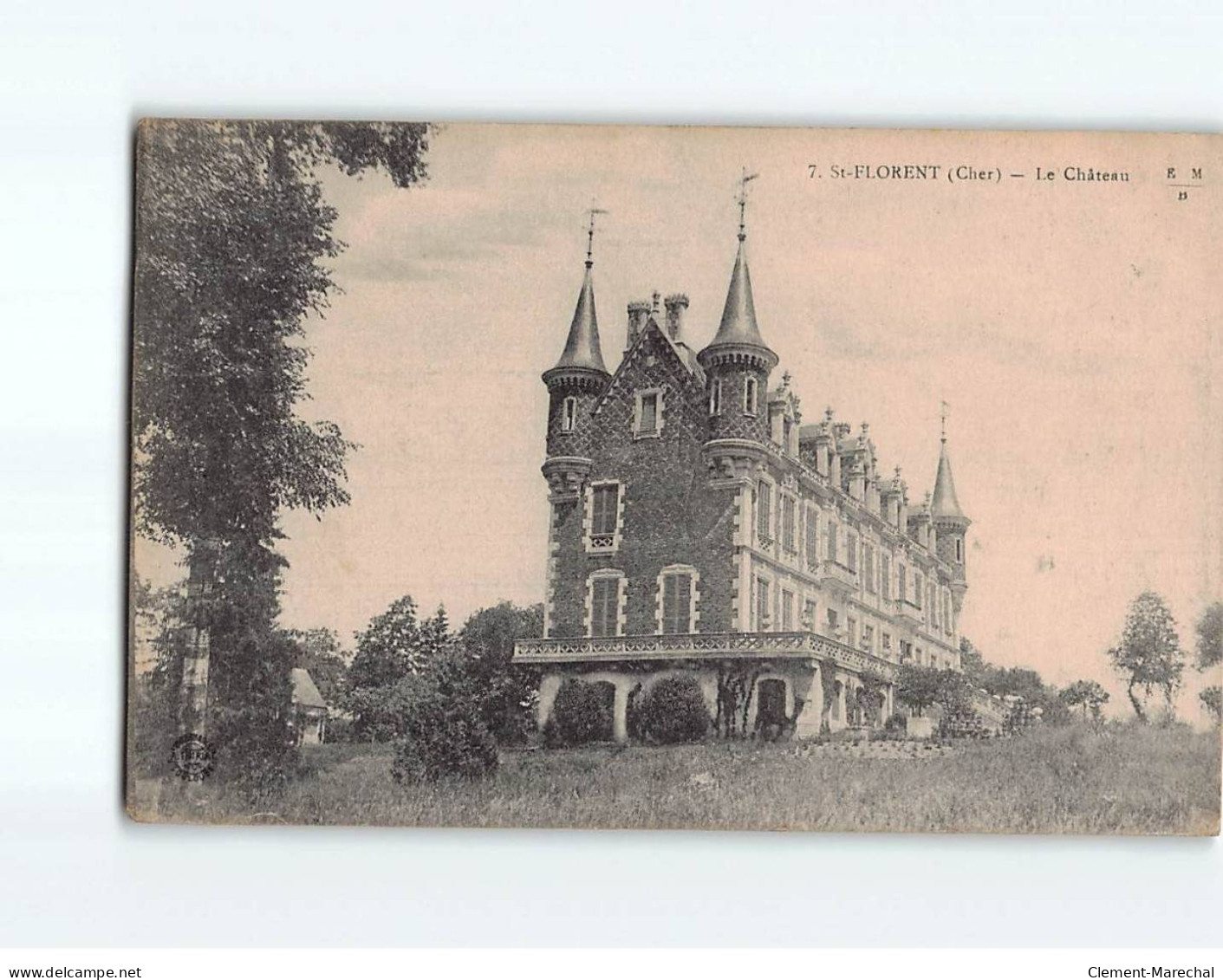 SAINT FLORENT : Le Château - état - Saint-Florent-sur-Cher