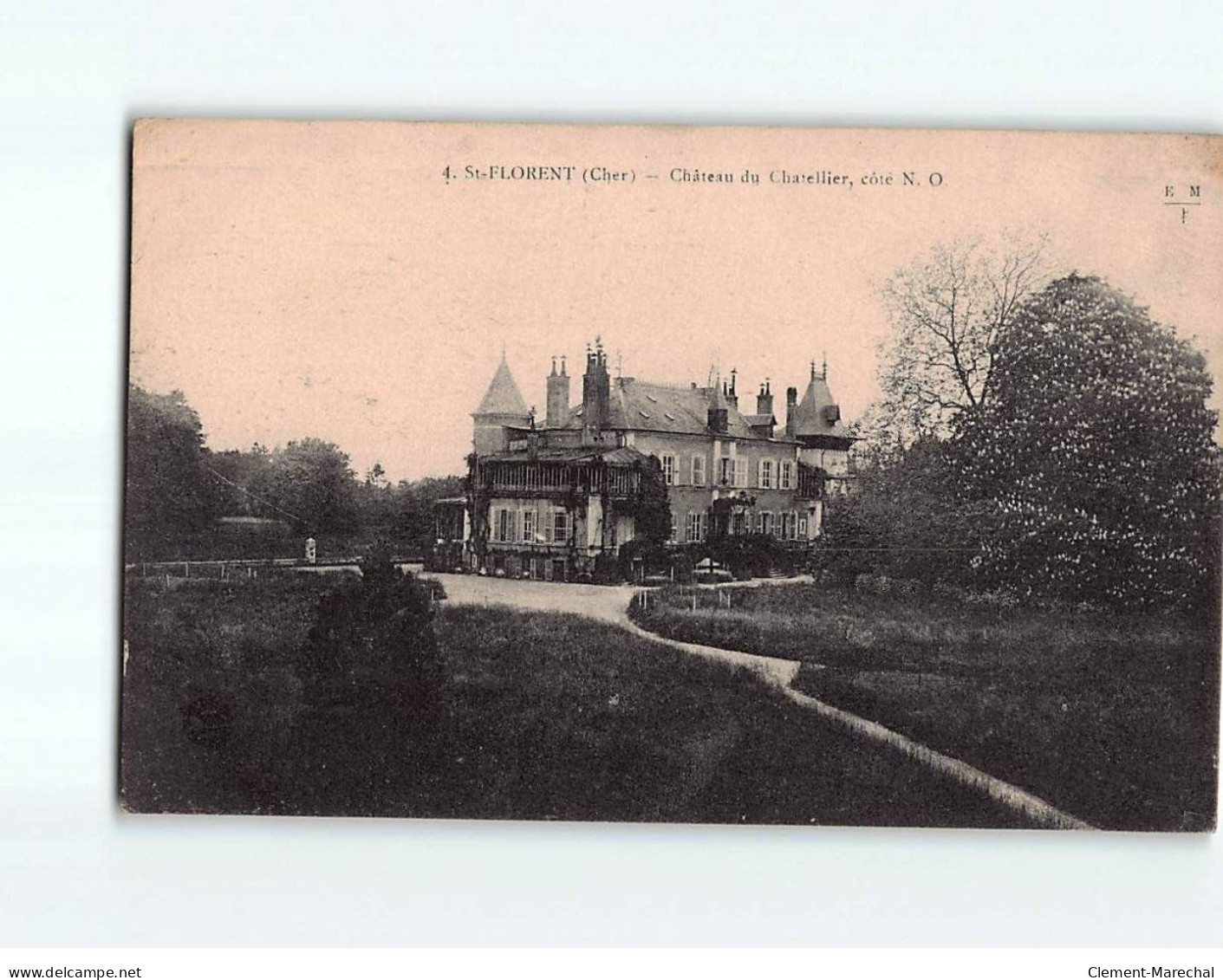 SAINT FLORENT : Château Du Chatellier - Très Bon état - Saint-Florent-sur-Cher