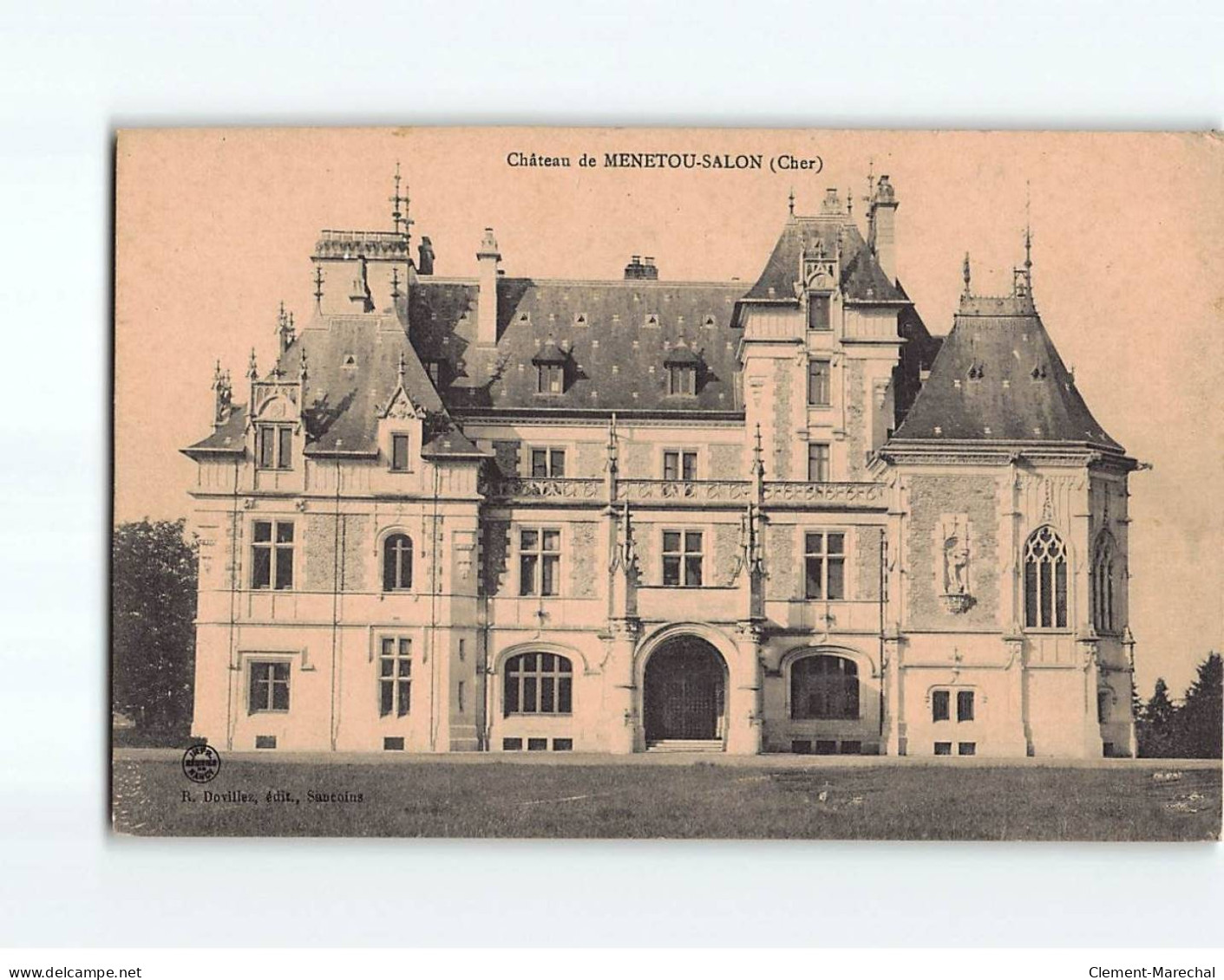 Château De MENETOU-SALON - état - Sonstige & Ohne Zuordnung