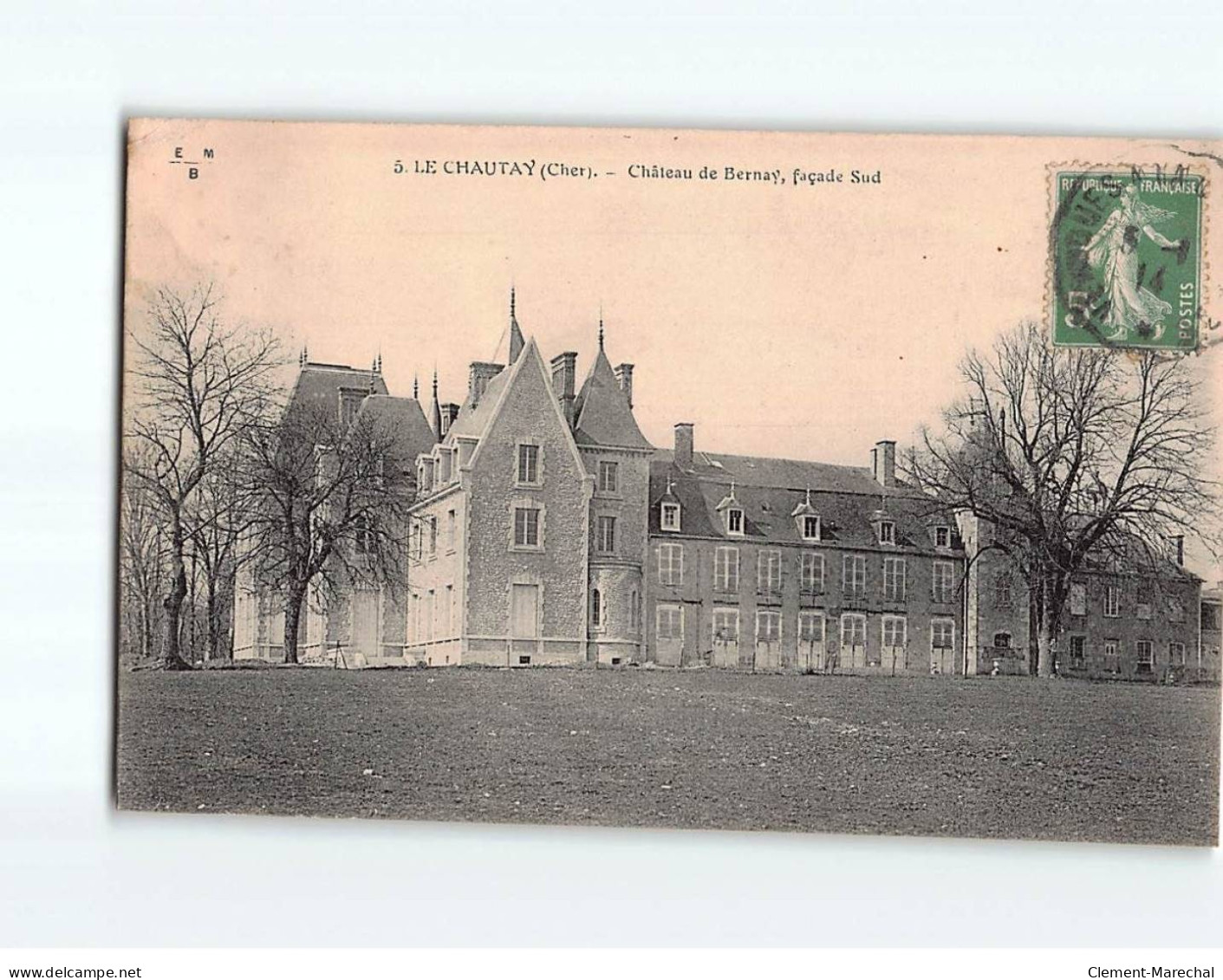 LE CHAUTAY : Château De Bernay - état - Andere & Zonder Classificatie