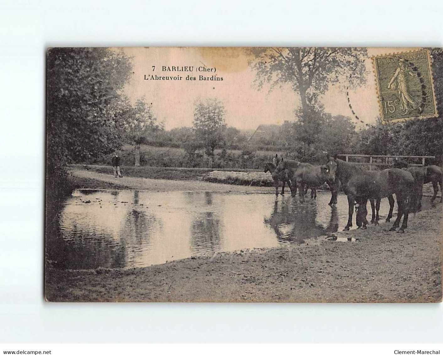 BARLIEU : L'abreuvoir Des Bardins - état - Andere & Zonder Classificatie